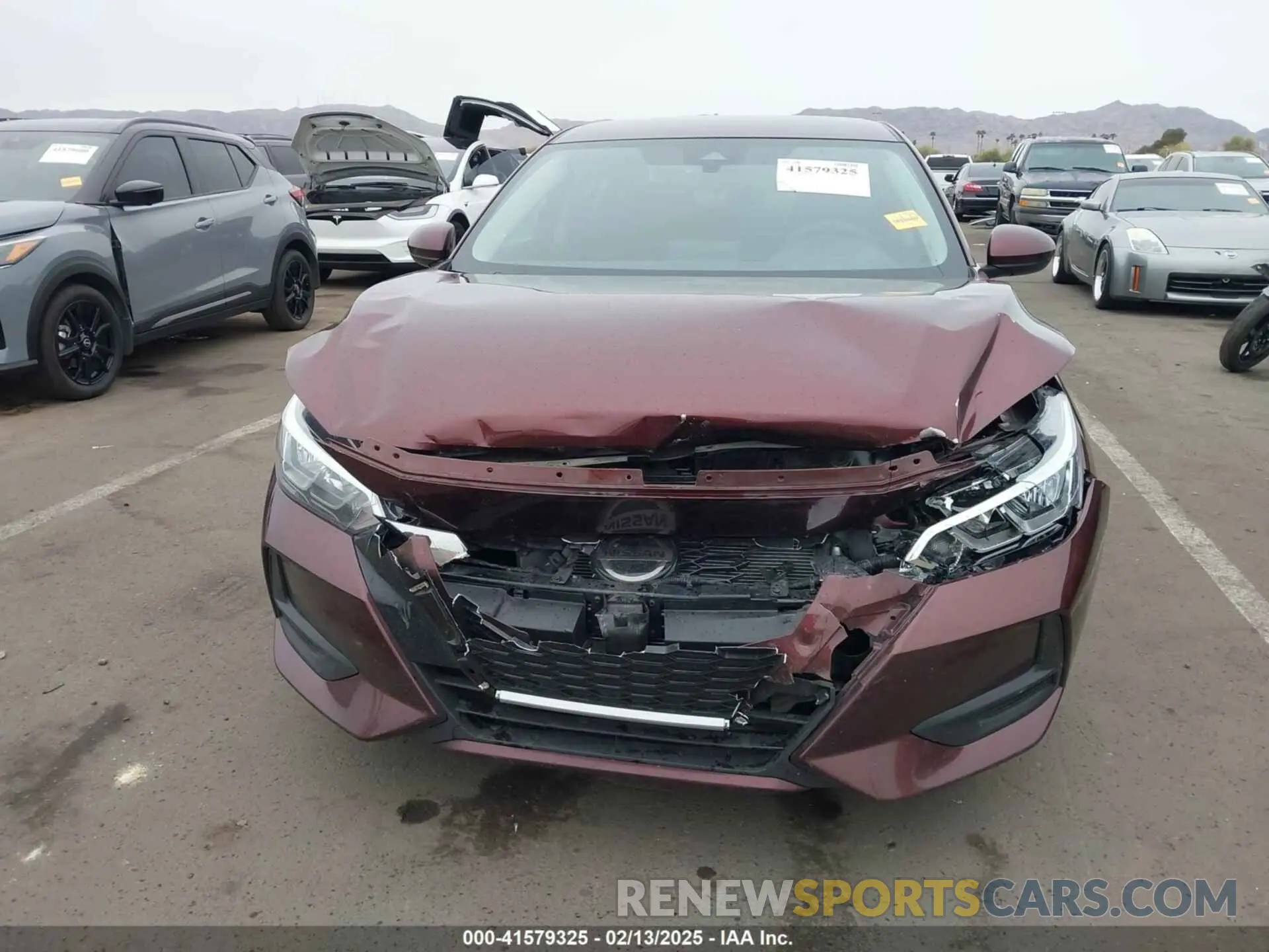 12 Photograph of a damaged car 3N1AB8CV0PY318725 NISSAN SENTRA 2023