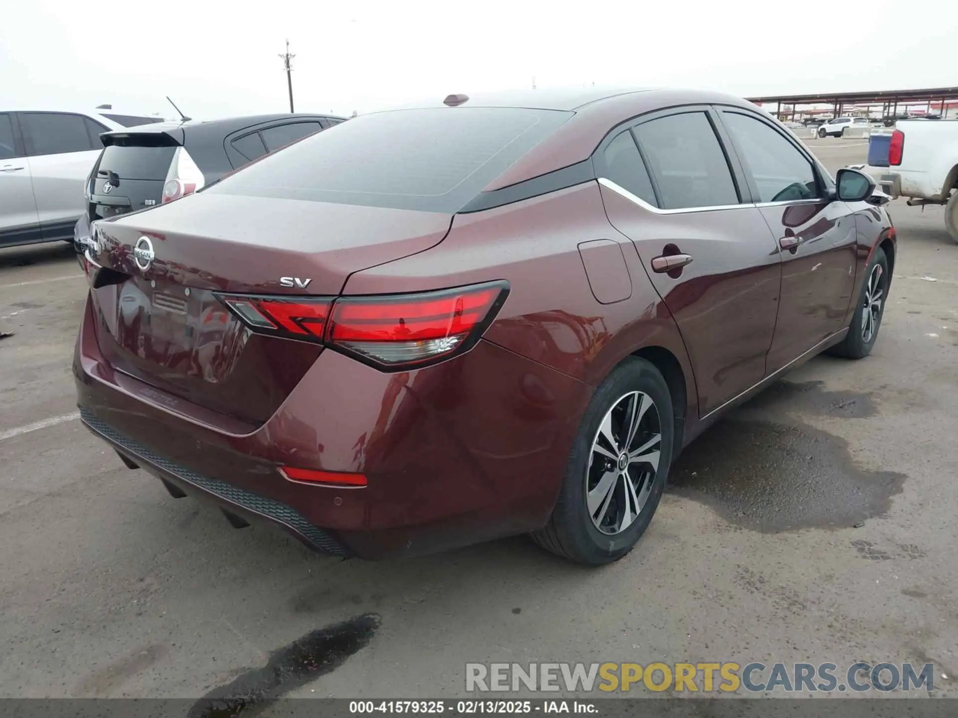 4 Photograph of a damaged car 3N1AB8CV0PY318725 NISSAN SENTRA 2023