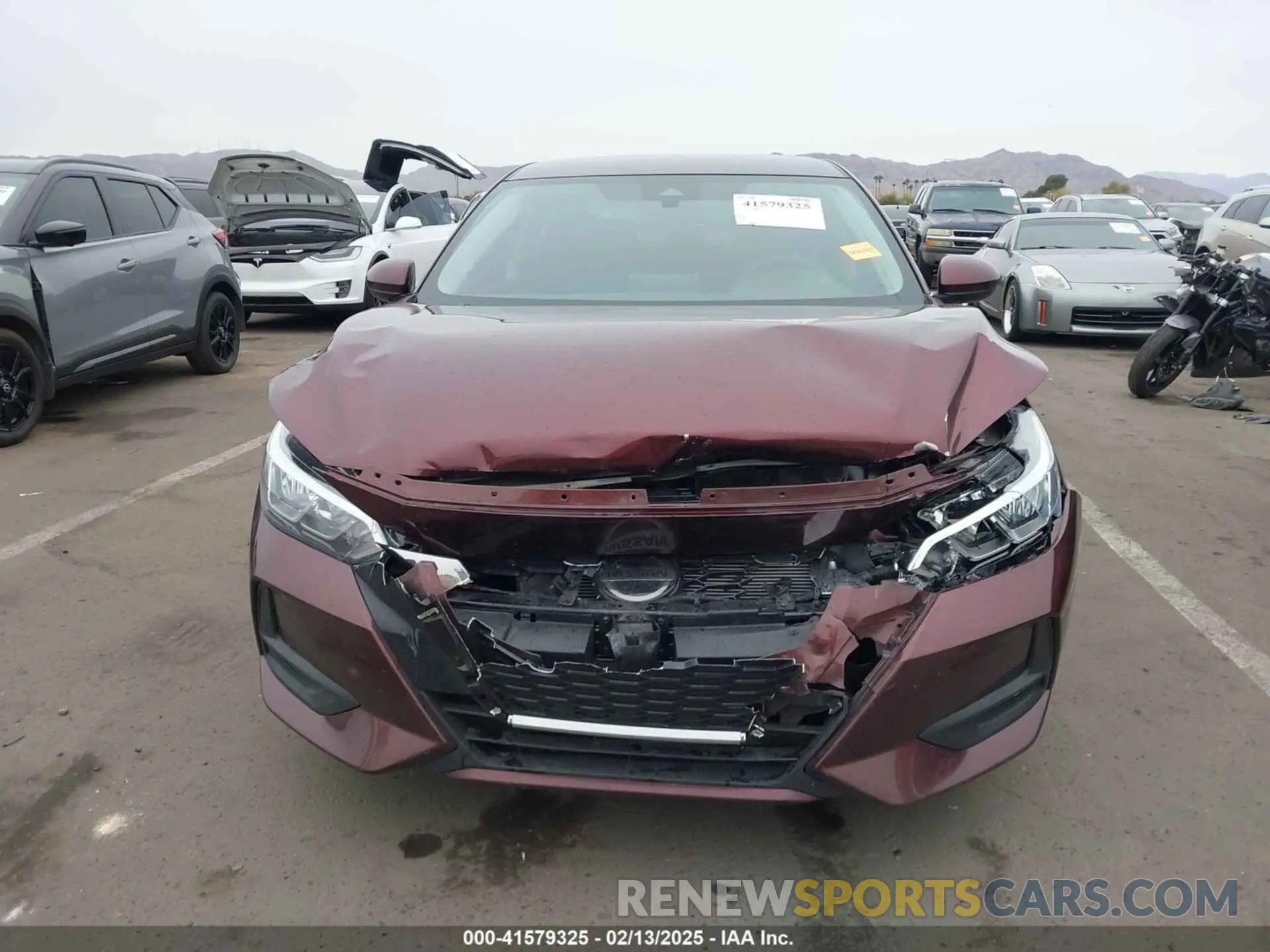 6 Photograph of a damaged car 3N1AB8CV0PY318725 NISSAN SENTRA 2023
