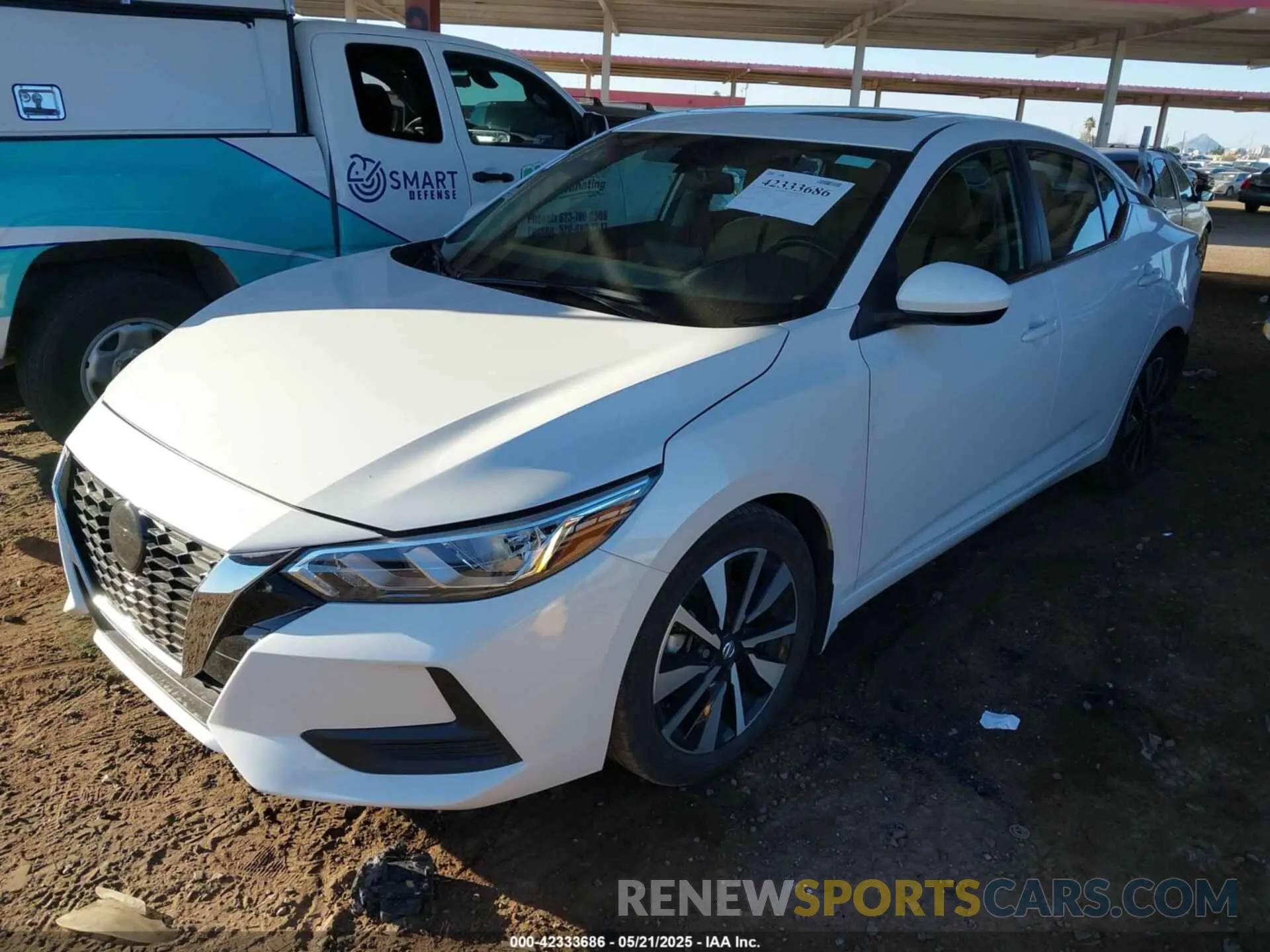 2 Photograph of a damaged car 3N1AB8CV1PY221761 NISSAN SENTRA 2023