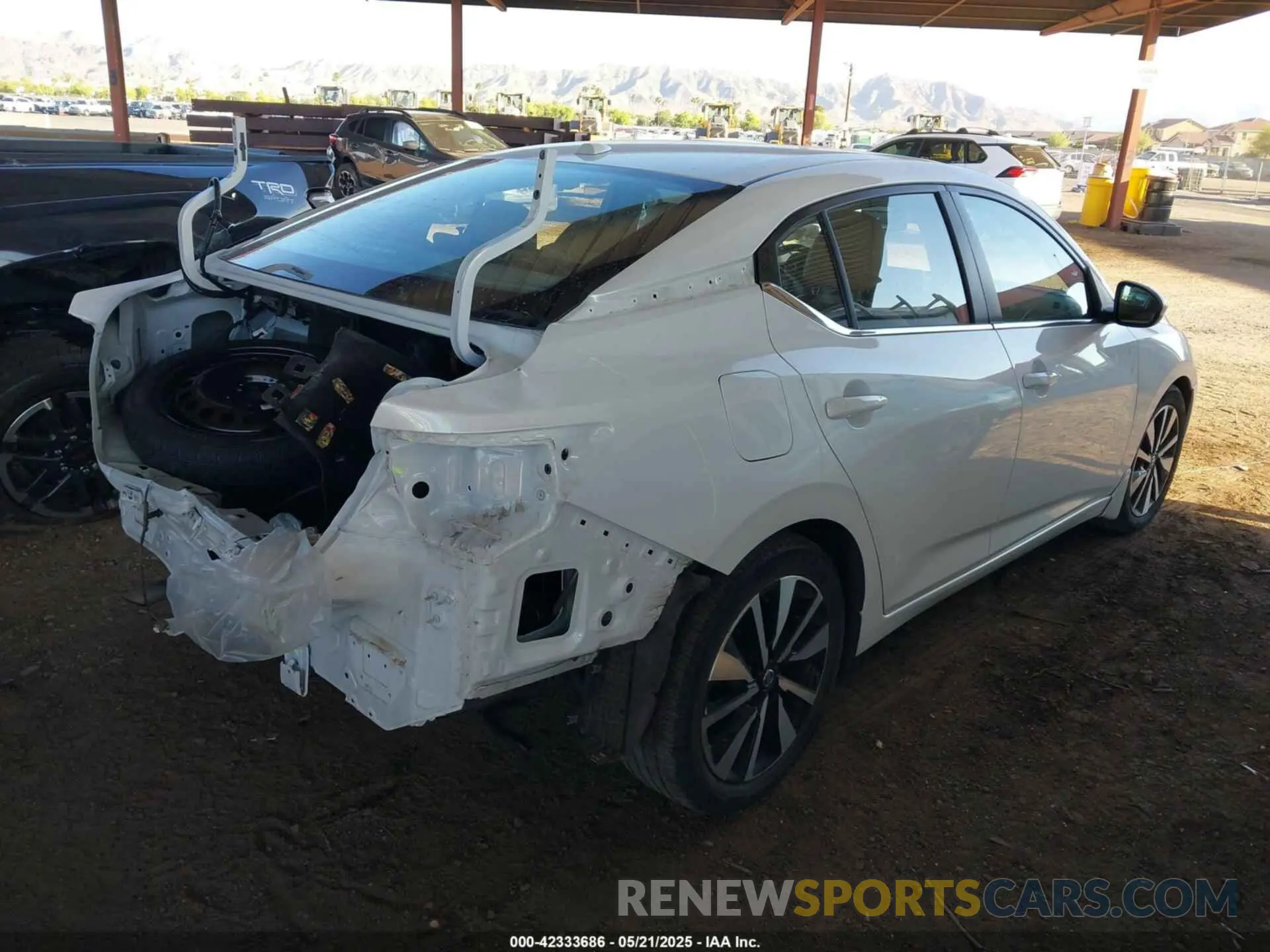 4 Photograph of a damaged car 3N1AB8CV1PY221761 NISSAN SENTRA 2023