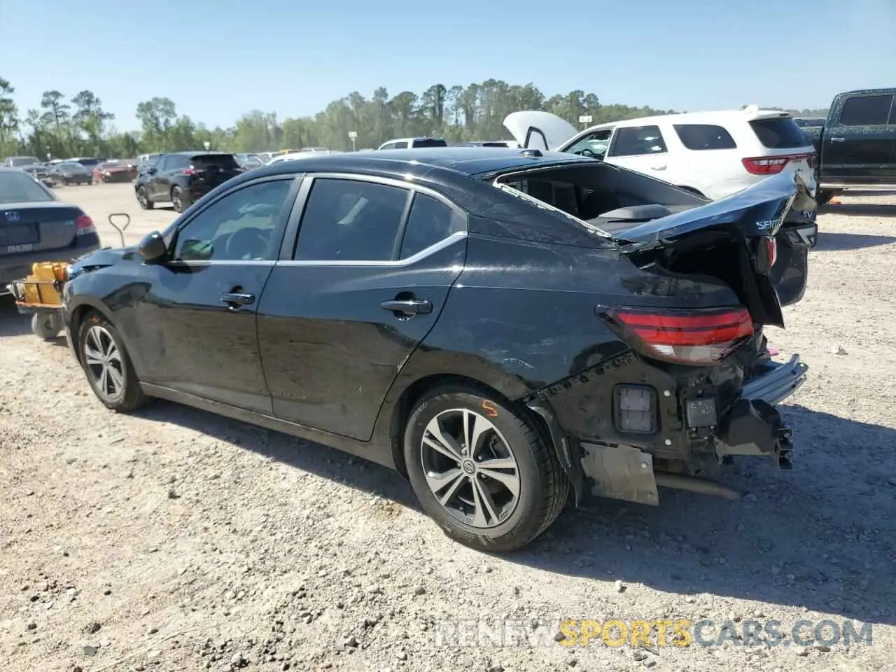 2 Photograph of a damaged car 3N1AB8CV1PY226135 NISSAN SENTRA 2023