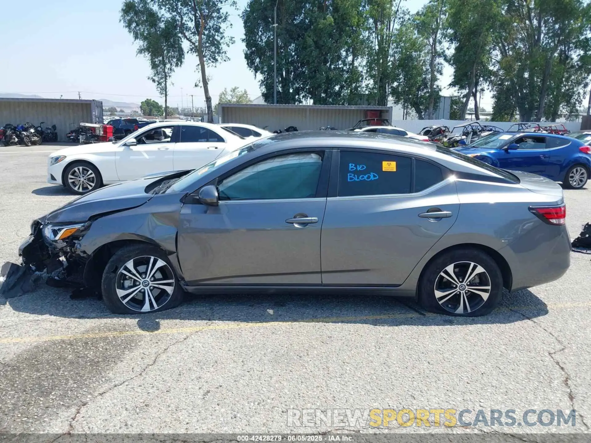13 Photograph of a damaged car 3N1AB8CV1PY233389 NISSAN SENTRA 2023