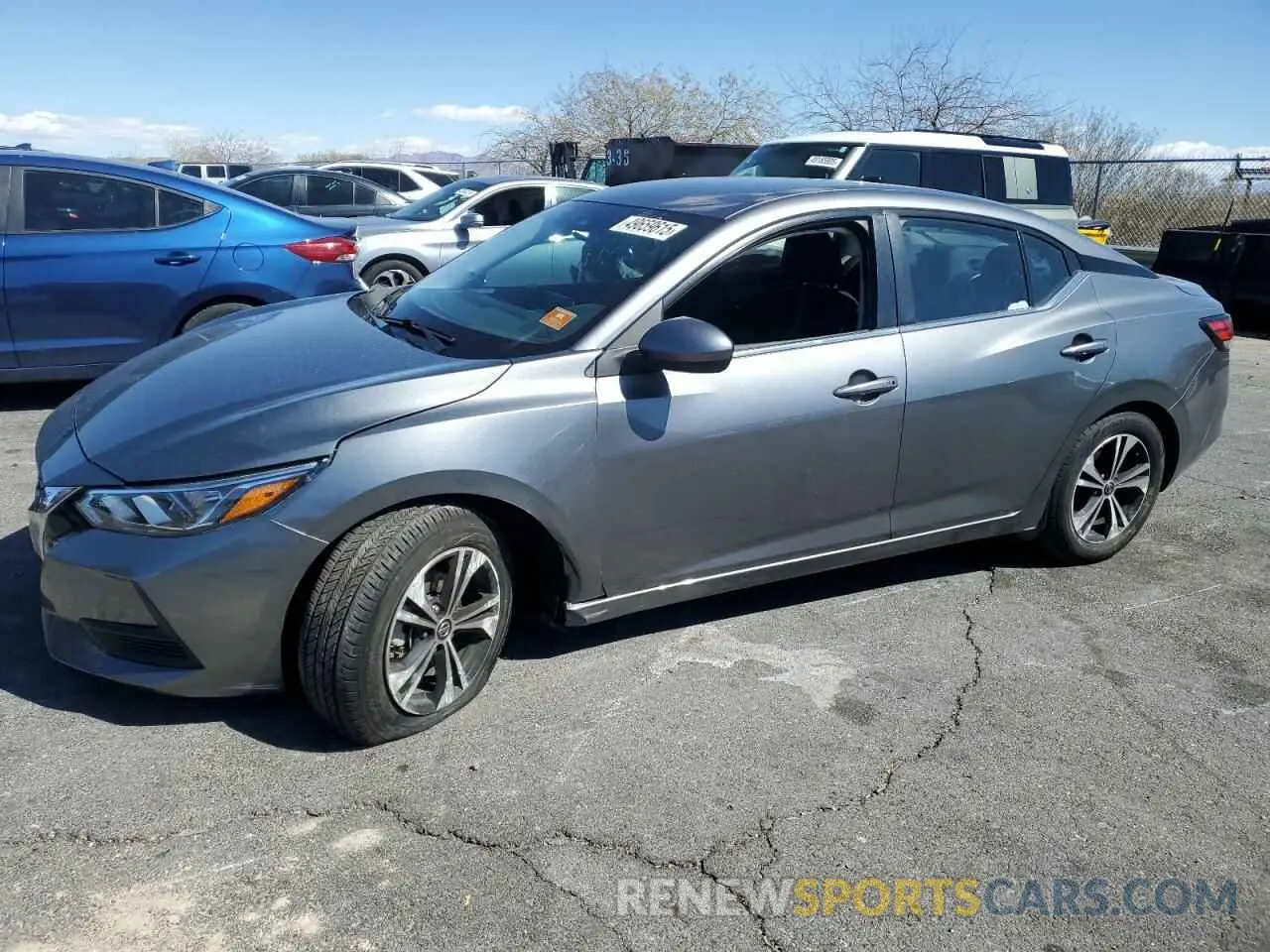 1 Photograph of a damaged car 3N1AB8CV1PY238799 NISSAN SENTRA 2023