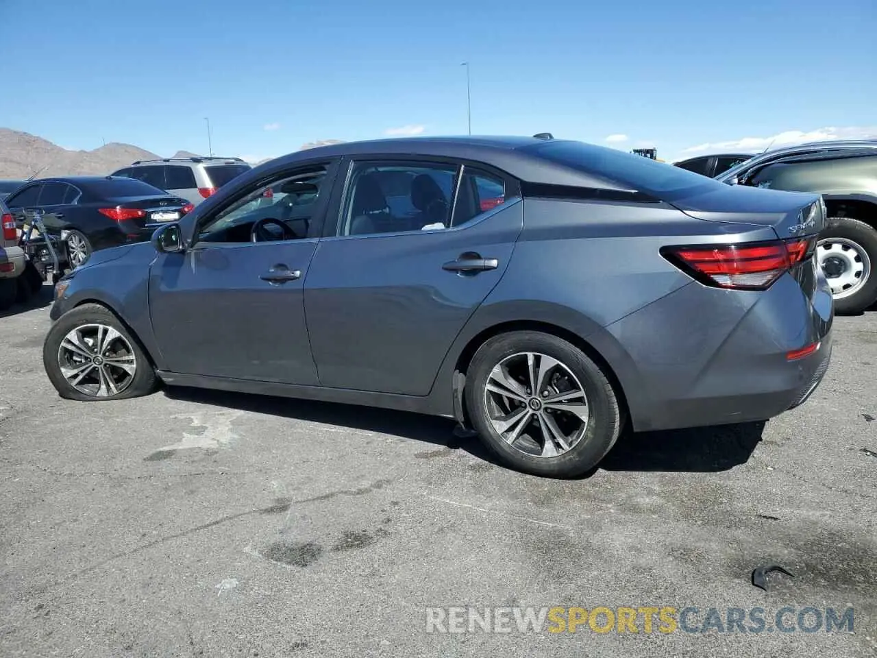 2 Photograph of a damaged car 3N1AB8CV1PY238799 NISSAN SENTRA 2023