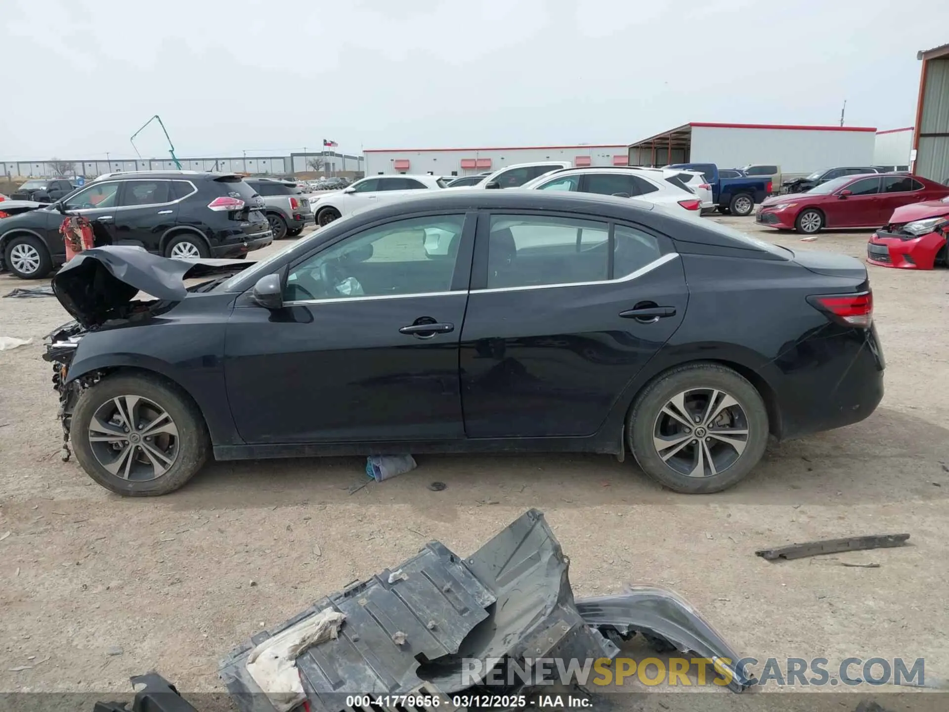 14 Photograph of a damaged car 3N1AB8CV1PY252072 NISSAN SENTRA 2023