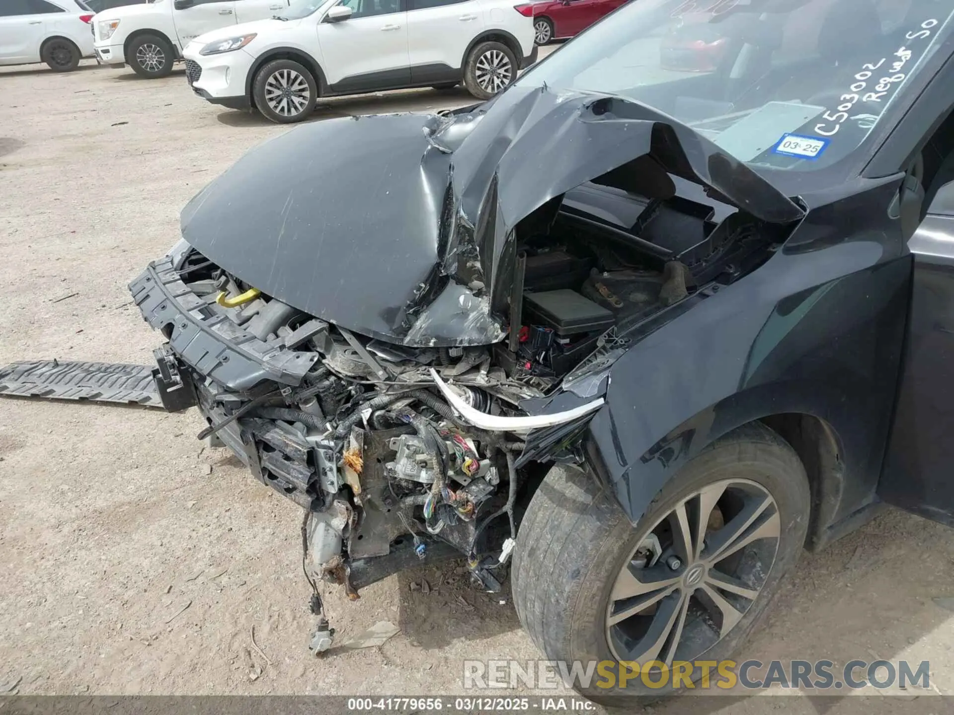 6 Photograph of a damaged car 3N1AB8CV1PY252072 NISSAN SENTRA 2023