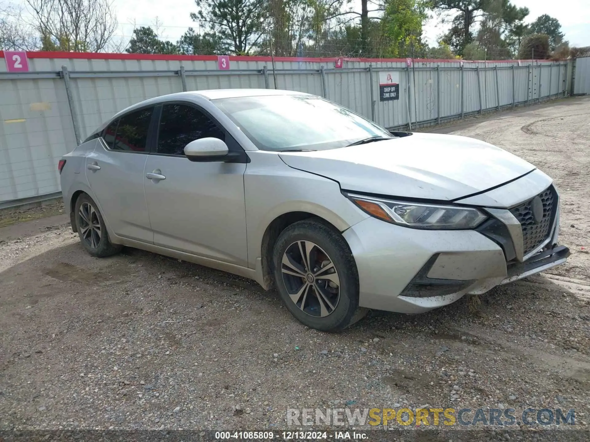 1 Photograph of a damaged car 3N1AB8CV1PY253884 NISSAN SENTRA 2023