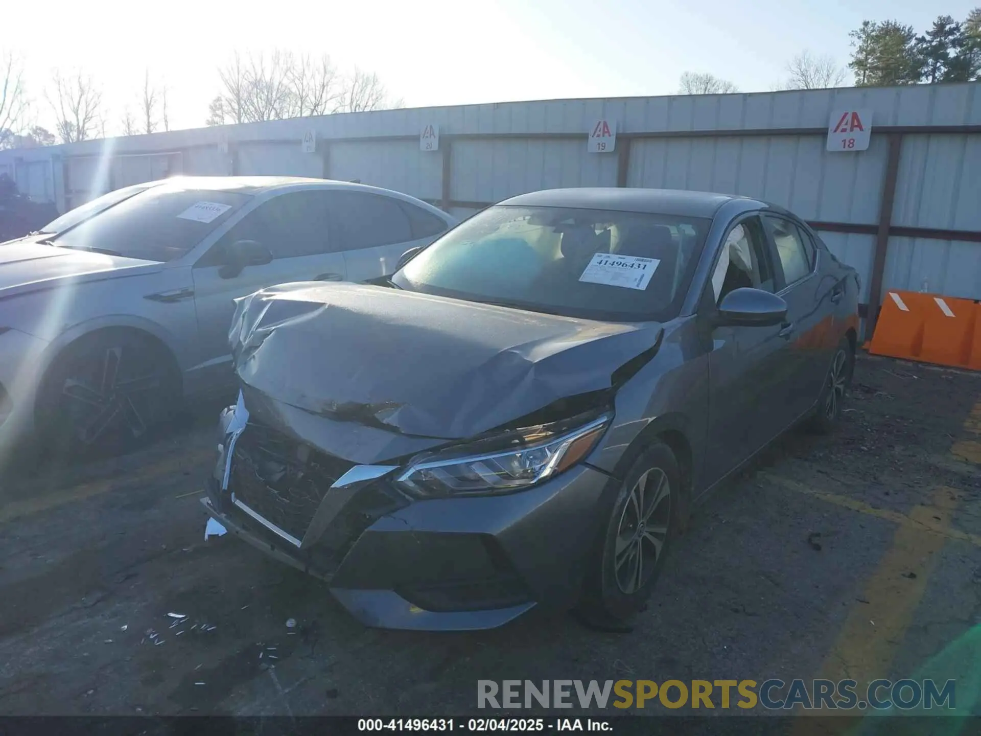 2 Photograph of a damaged car 3N1AB8CV1PY259748 NISSAN SENTRA 2023