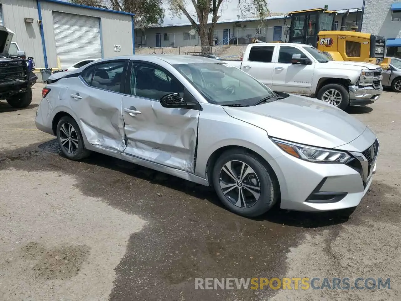 4 Photograph of a damaged car 3N1AB8CV1PY278767 NISSAN SENTRA 2023