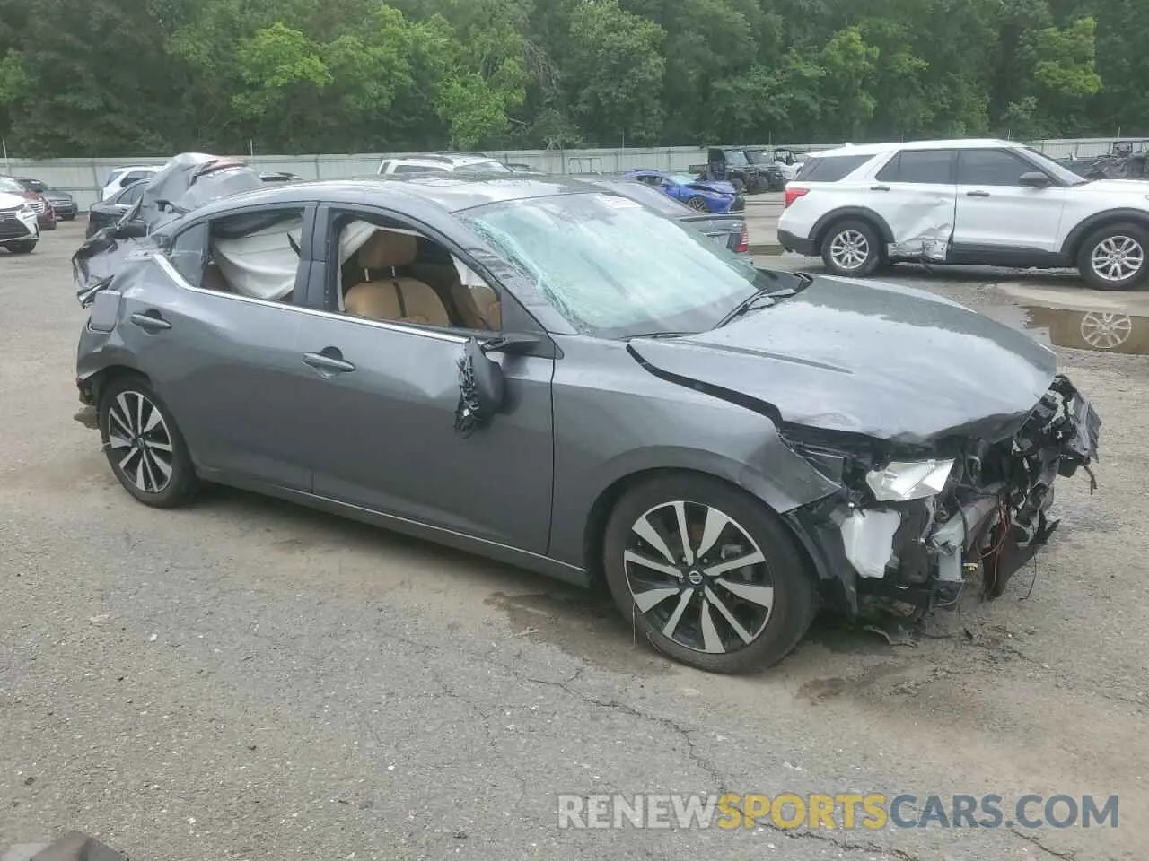 4 Photograph of a damaged car 3N1AB8CV1PY284018 NISSAN SENTRA 2023