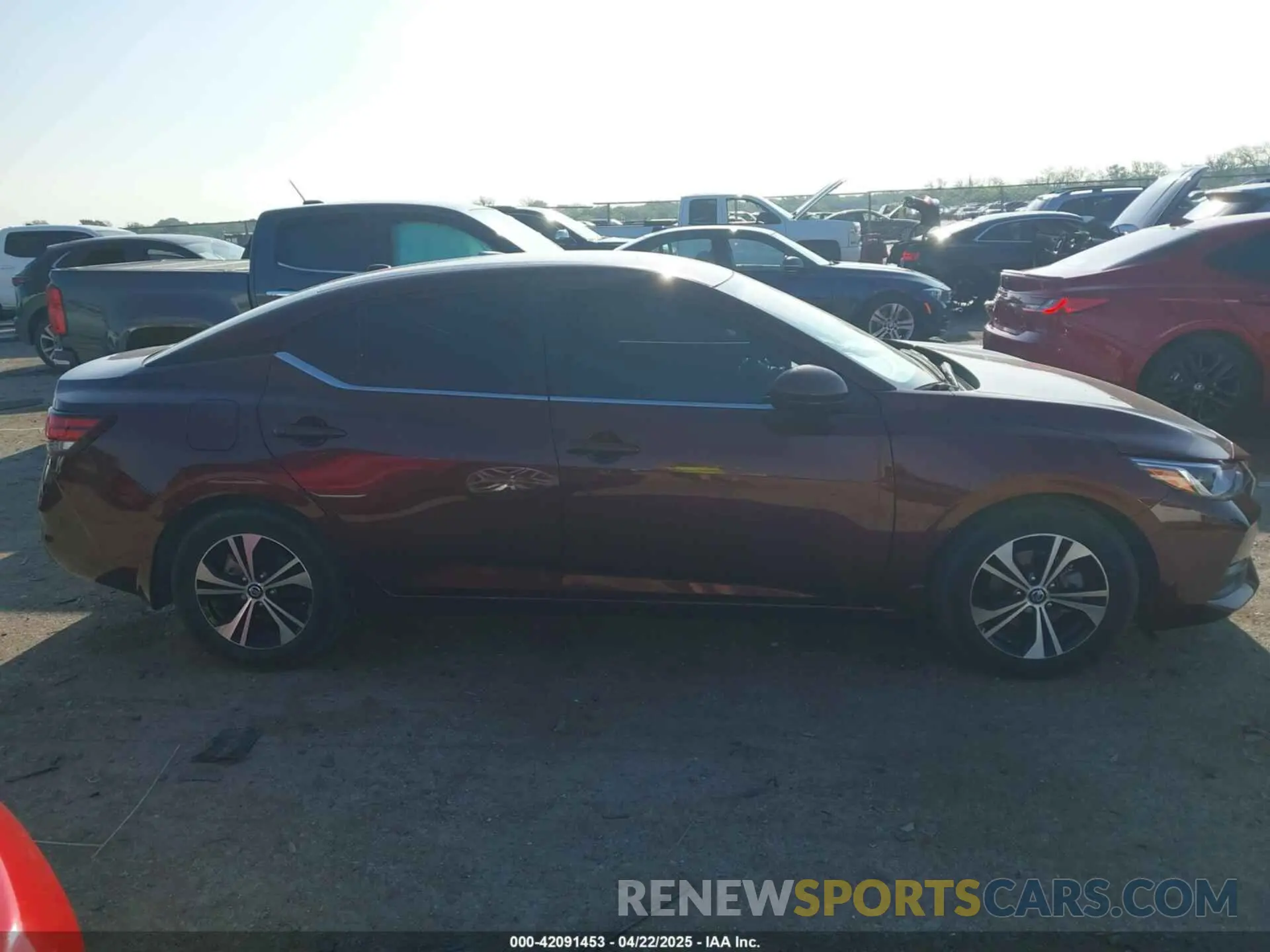 13 Photograph of a damaged car 3N1AB8CV1PY286965 NISSAN SENTRA 2023