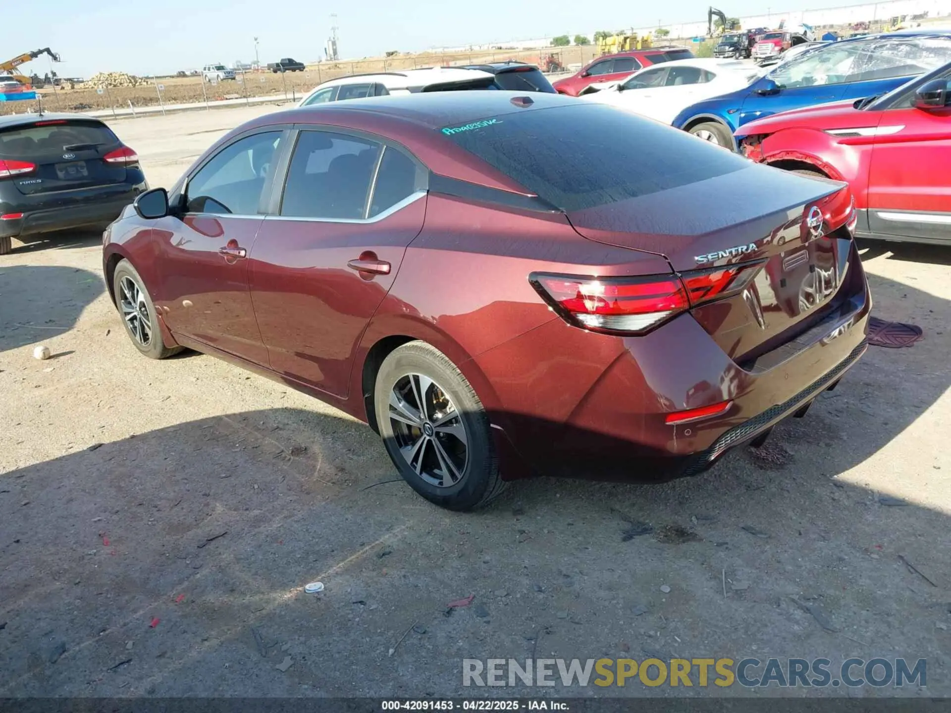3 Photograph of a damaged car 3N1AB8CV1PY286965 NISSAN SENTRA 2023