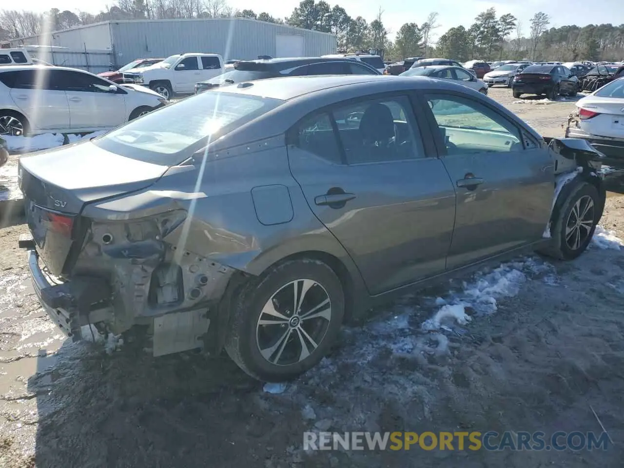 3 Photograph of a damaged car 3N1AB8CV1PY287694 NISSAN SENTRA 2023