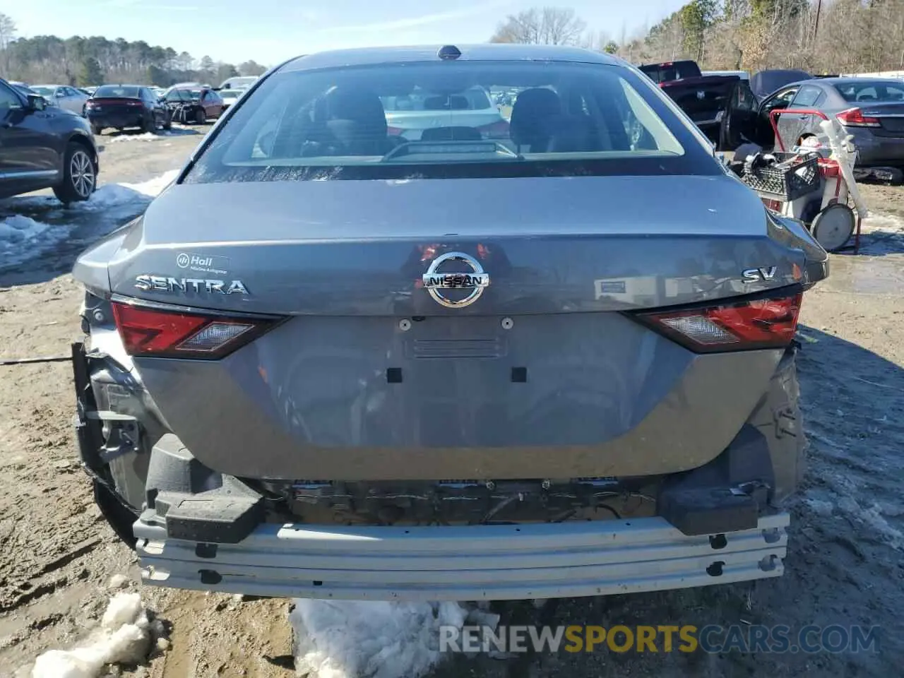 6 Photograph of a damaged car 3N1AB8CV1PY287694 NISSAN SENTRA 2023