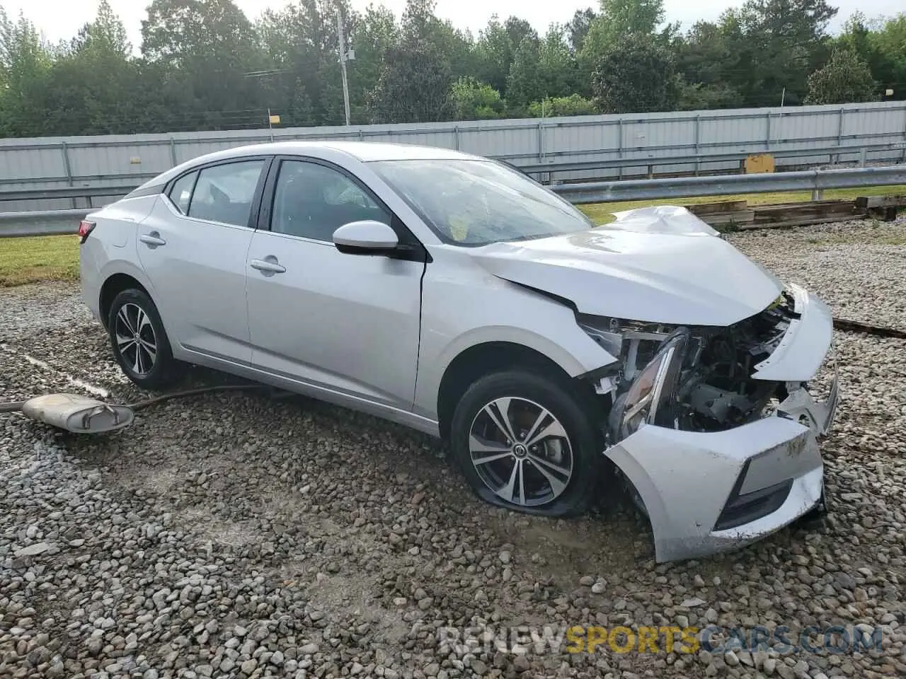 4 Photograph of a damaged car 3N1AB8CV1PY295407 NISSAN SENTRA 2023