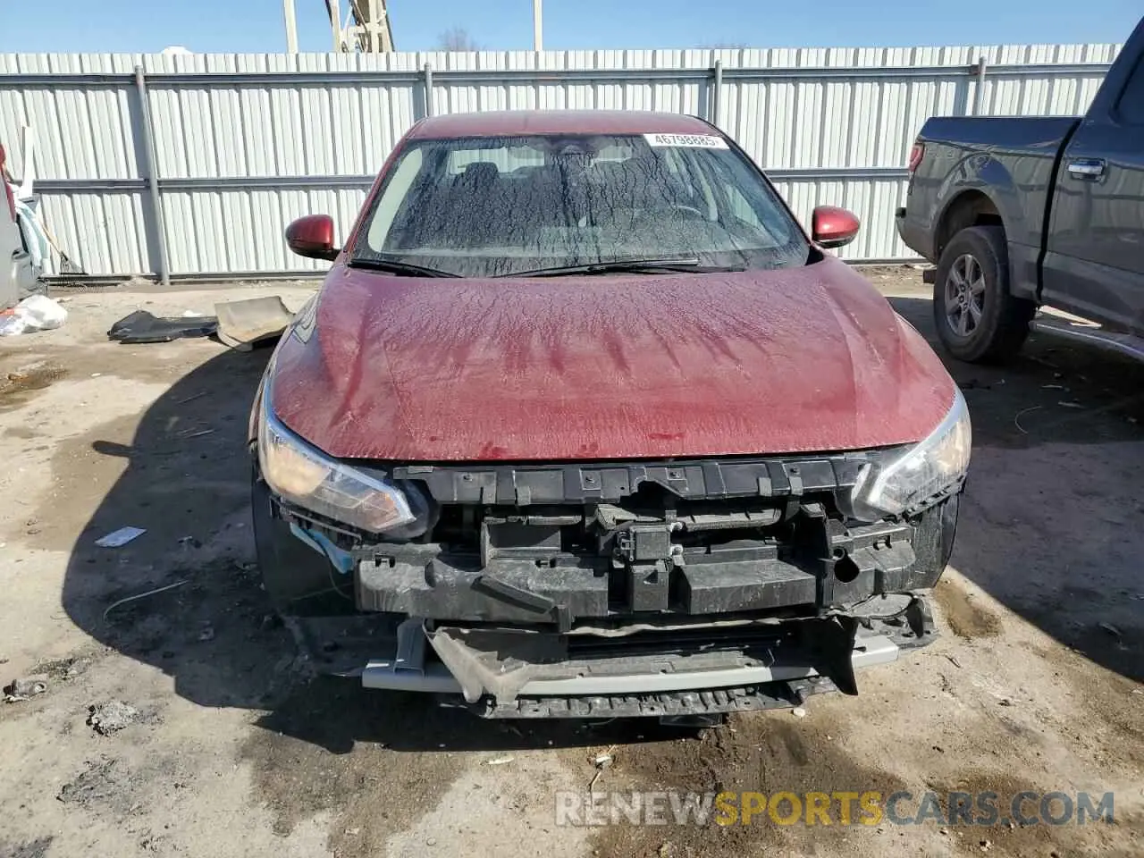 5 Photograph of a damaged car 3N1AB8CV1PY313808 NISSAN SENTRA 2023