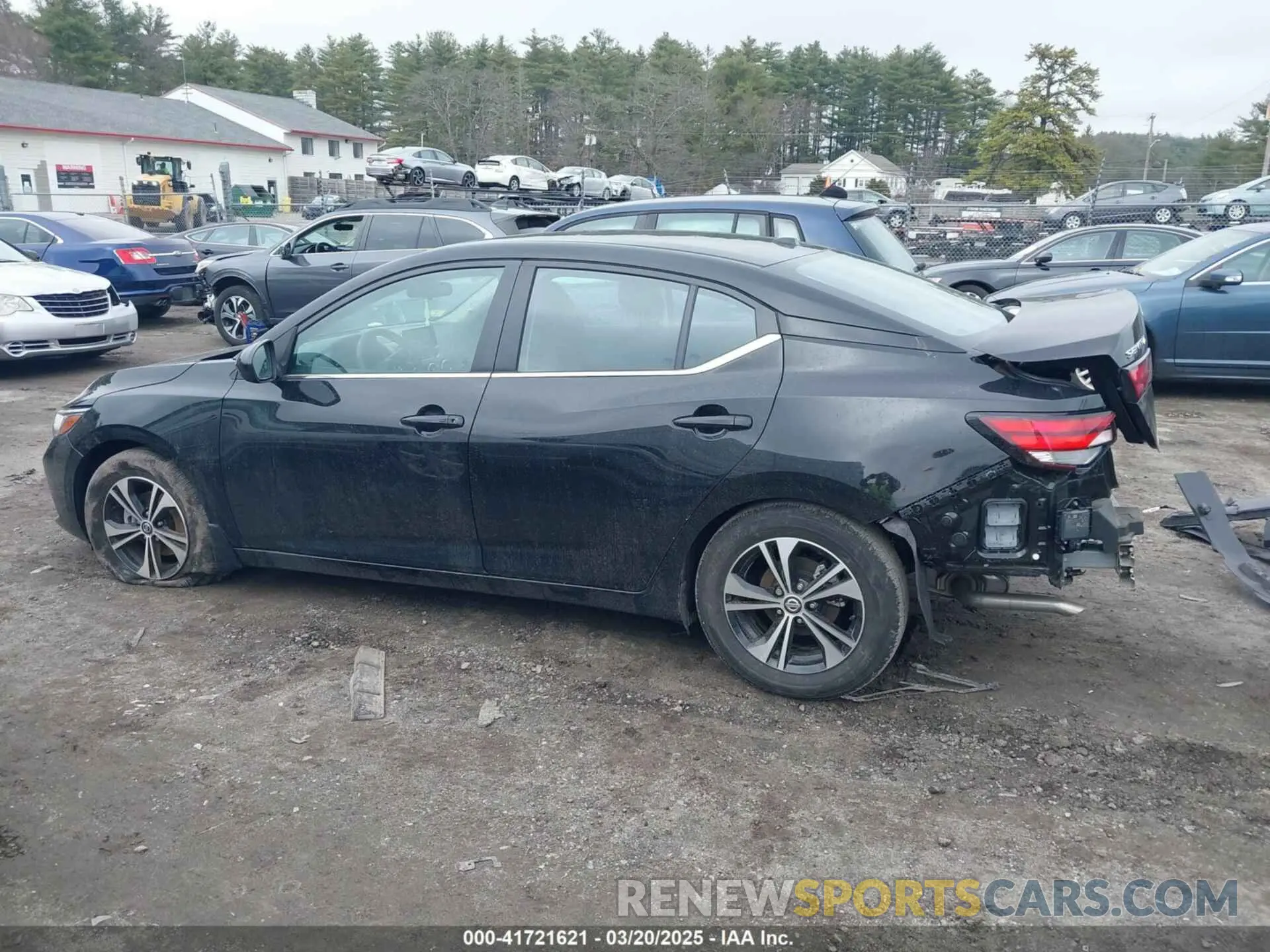 15 Photograph of a damaged car 3N1AB8CV1PY314246 NISSAN SENTRA 2023