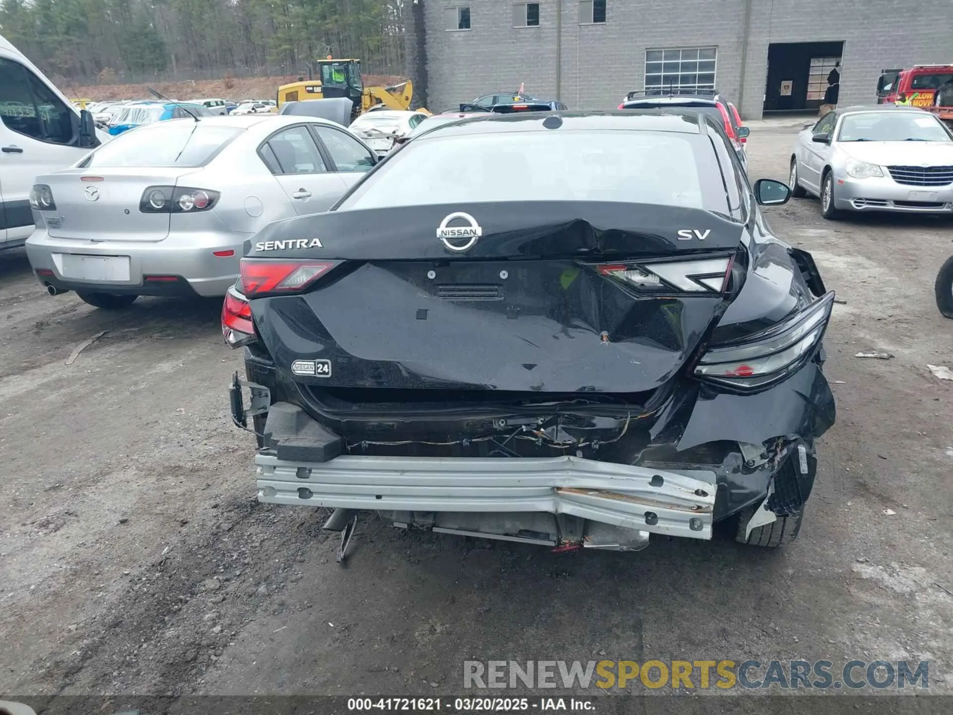 17 Photograph of a damaged car 3N1AB8CV1PY314246 NISSAN SENTRA 2023