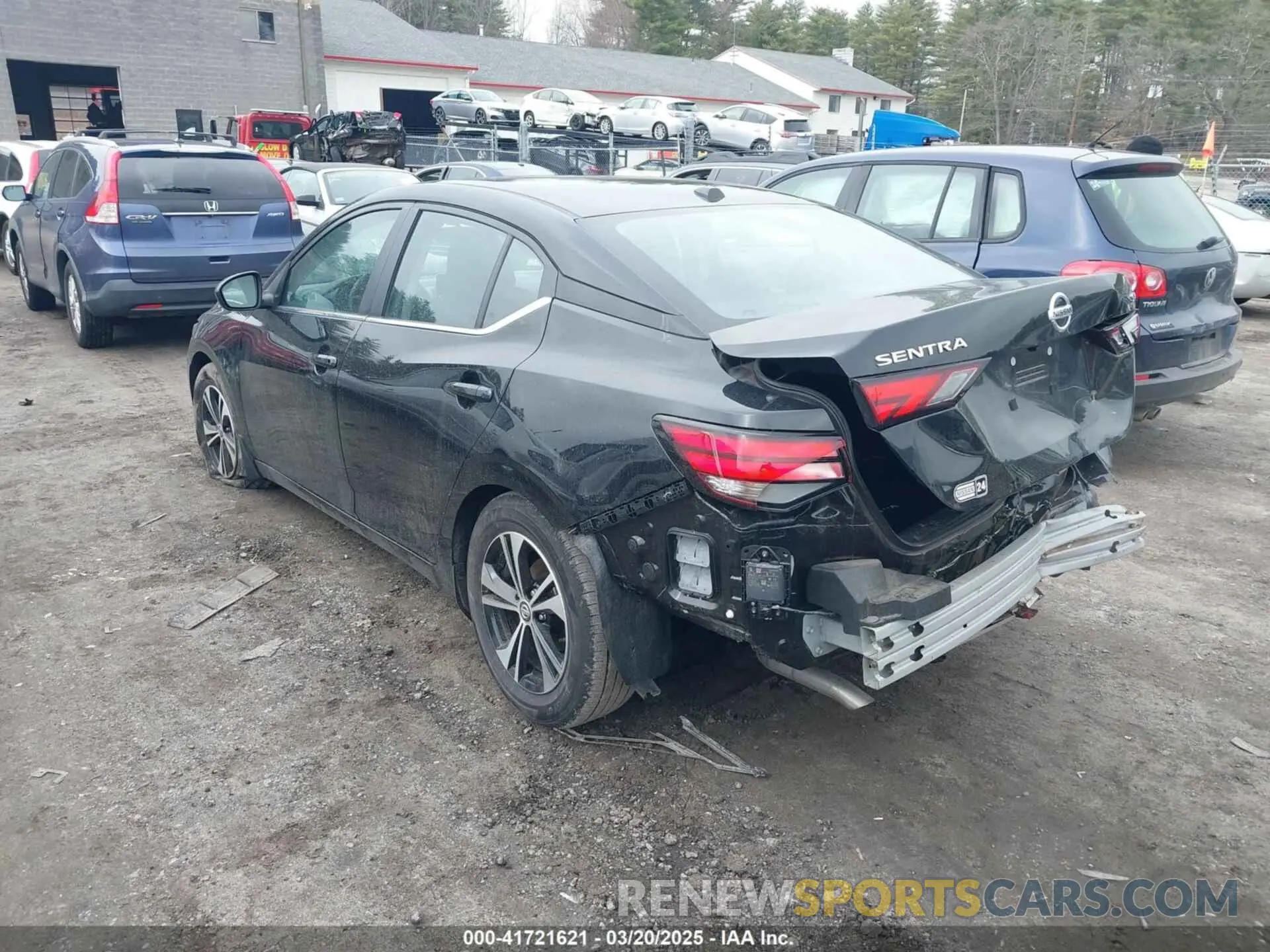 3 Photograph of a damaged car 3N1AB8CV1PY314246 NISSAN SENTRA 2023