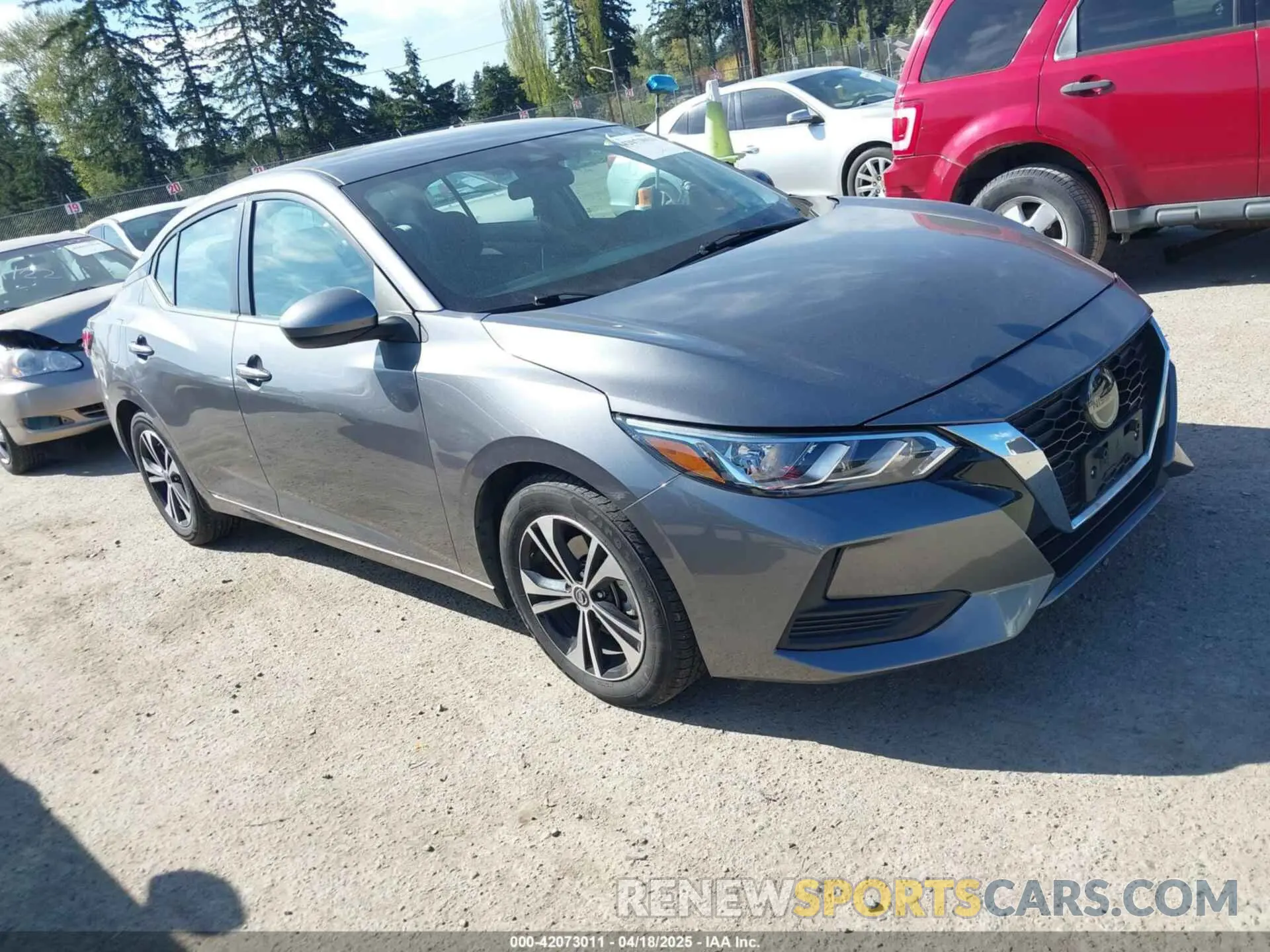 1 Photograph of a damaged car 3N1AB8CV1PY317759 NISSAN SENTRA 2023