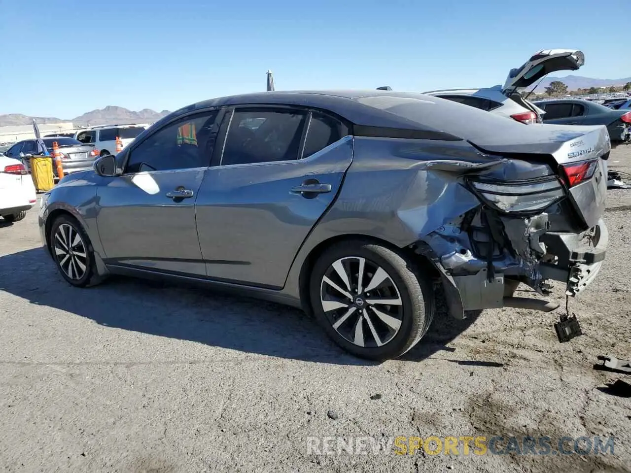 2 Photograph of a damaged car 3N1AB8CV2PY224796 NISSAN SENTRA 2023
