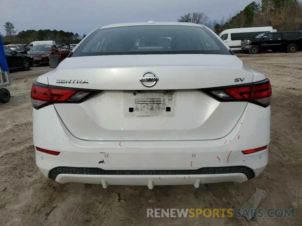 6 Photograph of a damaged car 3N1AB8CV2PY225379 NISSAN SENTRA 2023