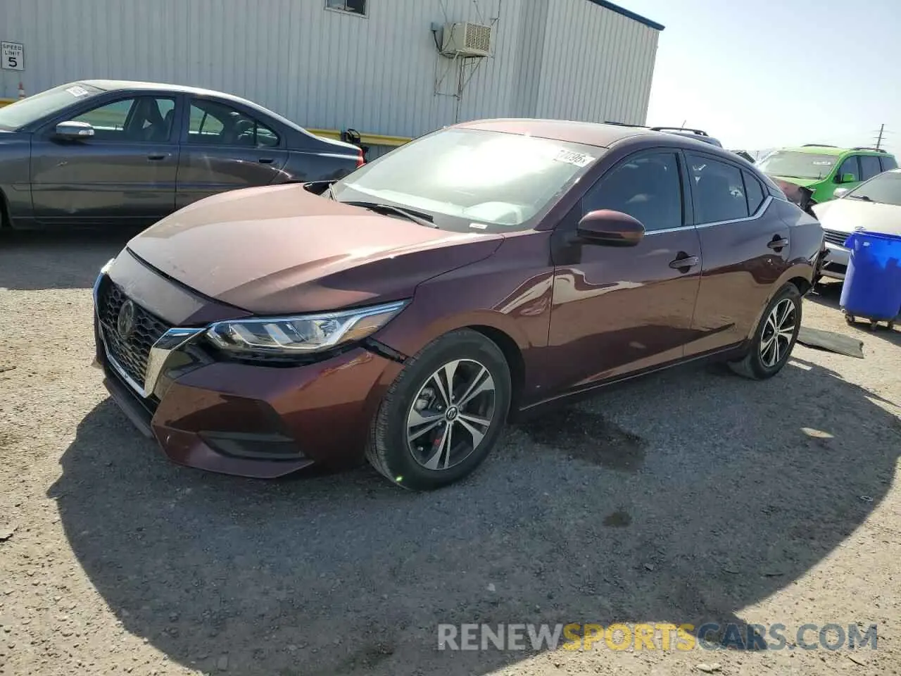 1 Photograph of a damaged car 3N1AB8CV2PY242554 NISSAN SENTRA 2023