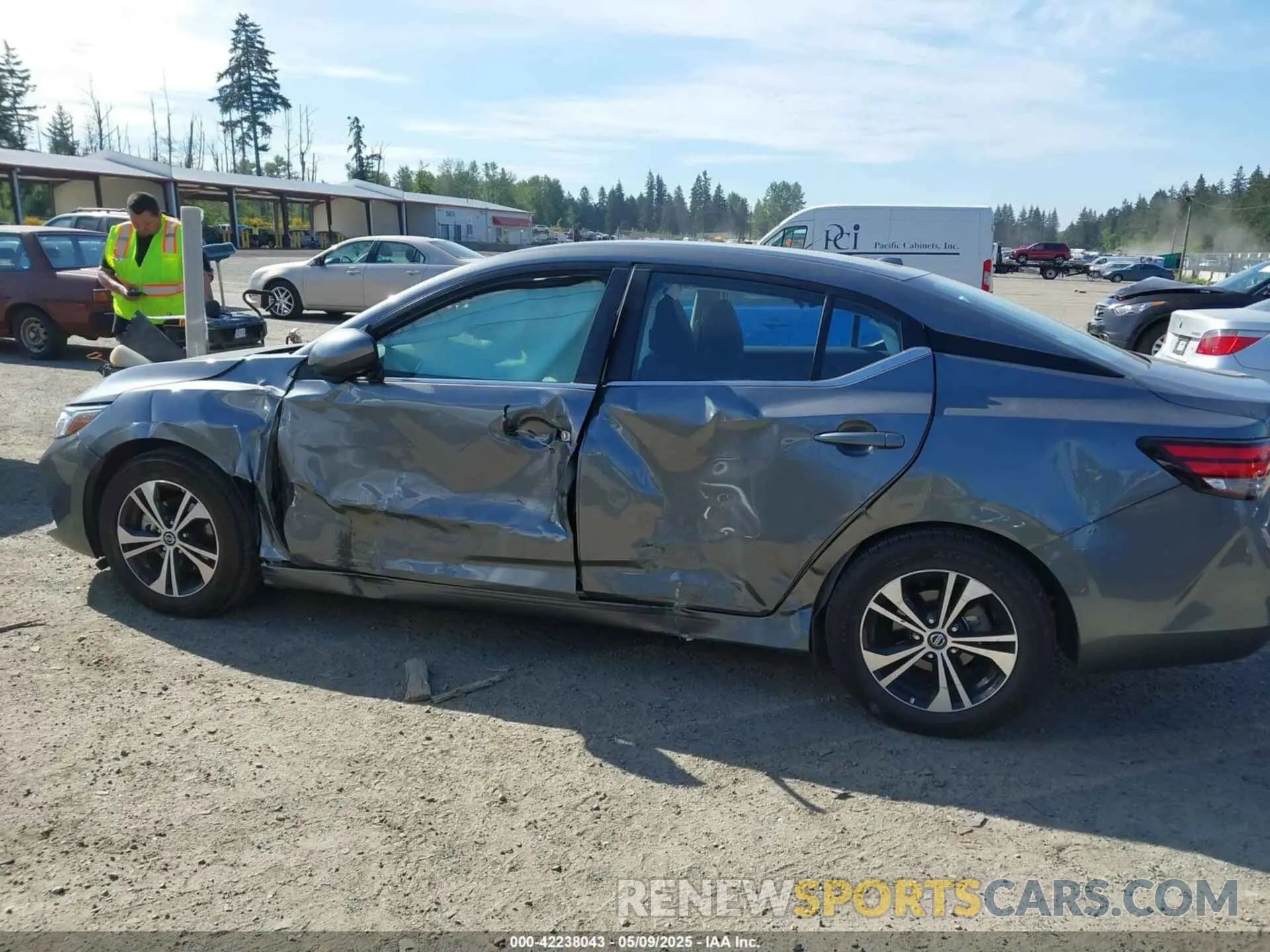 14 Photograph of a damaged car 3N1AB8CV2PY245437 NISSAN SENTRA 2023
