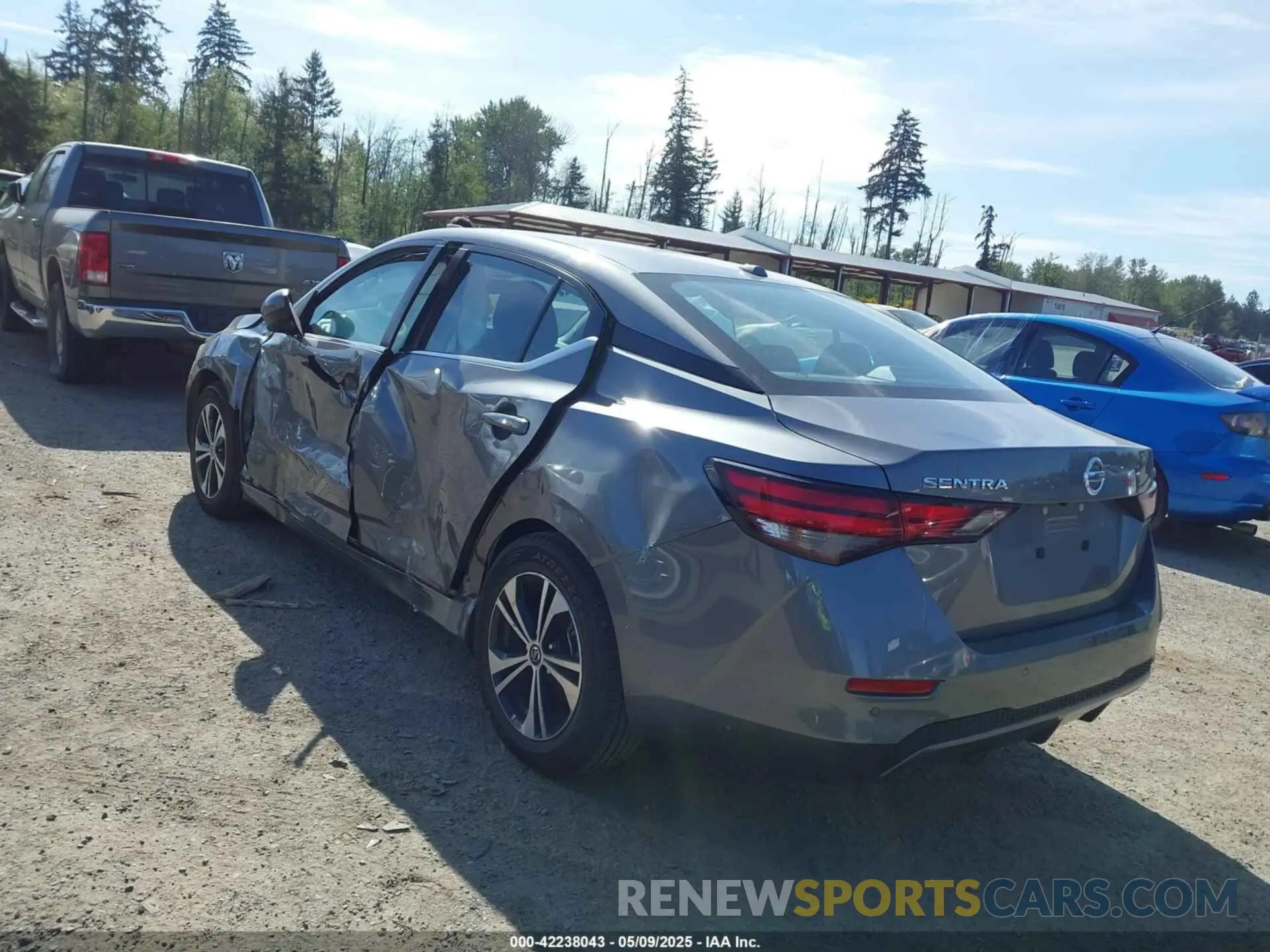 3 Photograph of a damaged car 3N1AB8CV2PY245437 NISSAN SENTRA 2023