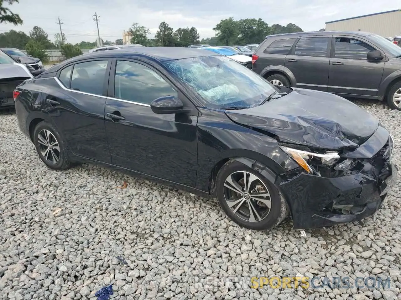 4 Photograph of a damaged car 3N1AB8CV2PY249682 NISSAN SENTRA 2023