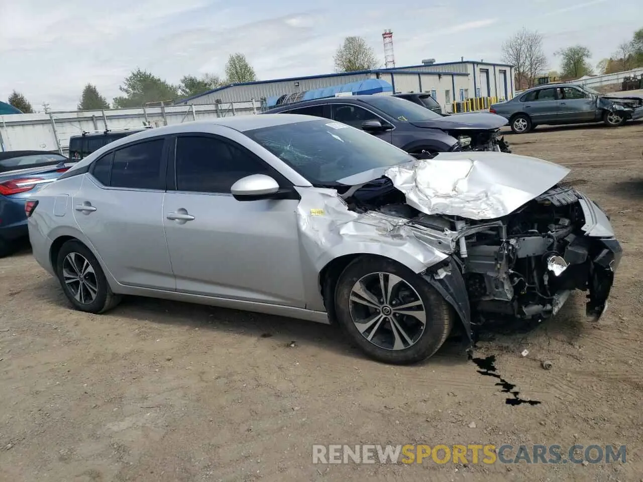 4 Photograph of a damaged car 3N1AB8CV2PY250170 NISSAN SENTRA 2023