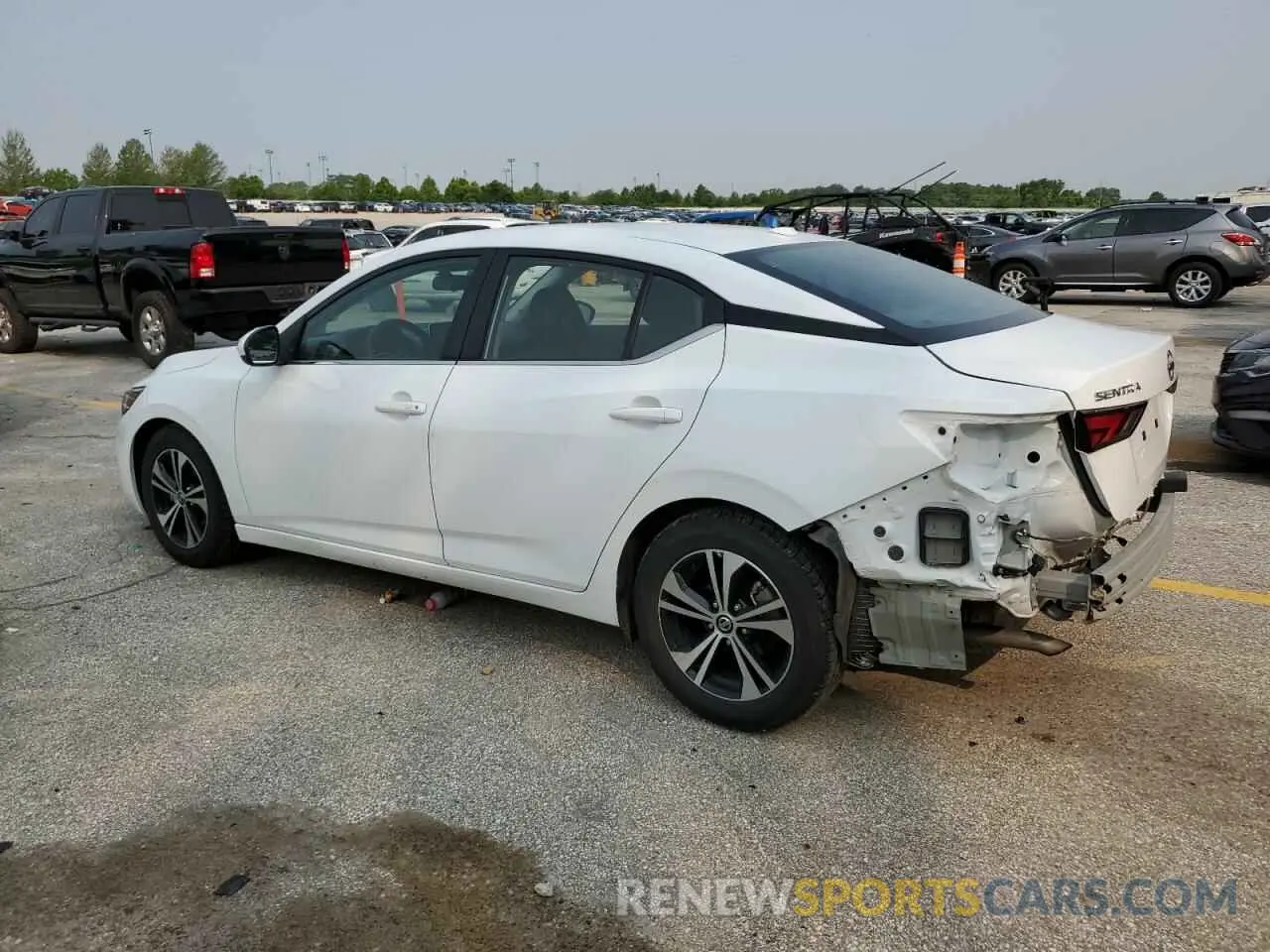 2 Photograph of a damaged car 3N1AB8CV2PY258138 NISSAN SENTRA 2023