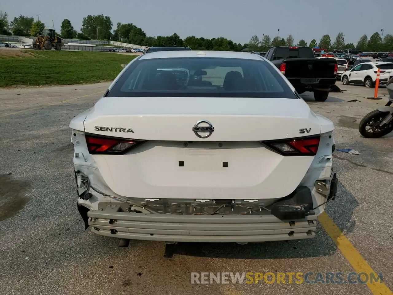 6 Photograph of a damaged car 3N1AB8CV2PY258138 NISSAN SENTRA 2023