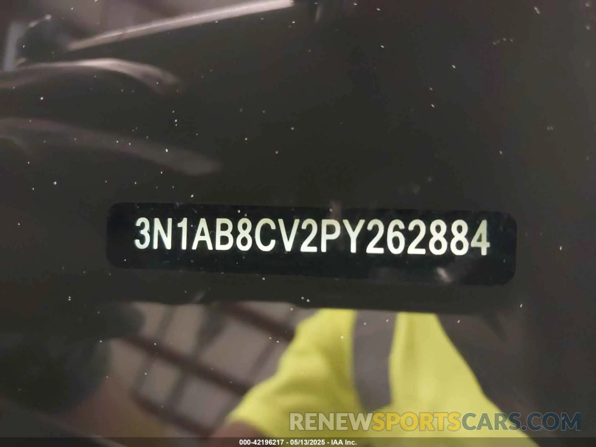 16 Photograph of a damaged car 3N1AB8CV2PY262884 NISSAN SENTRA 2023