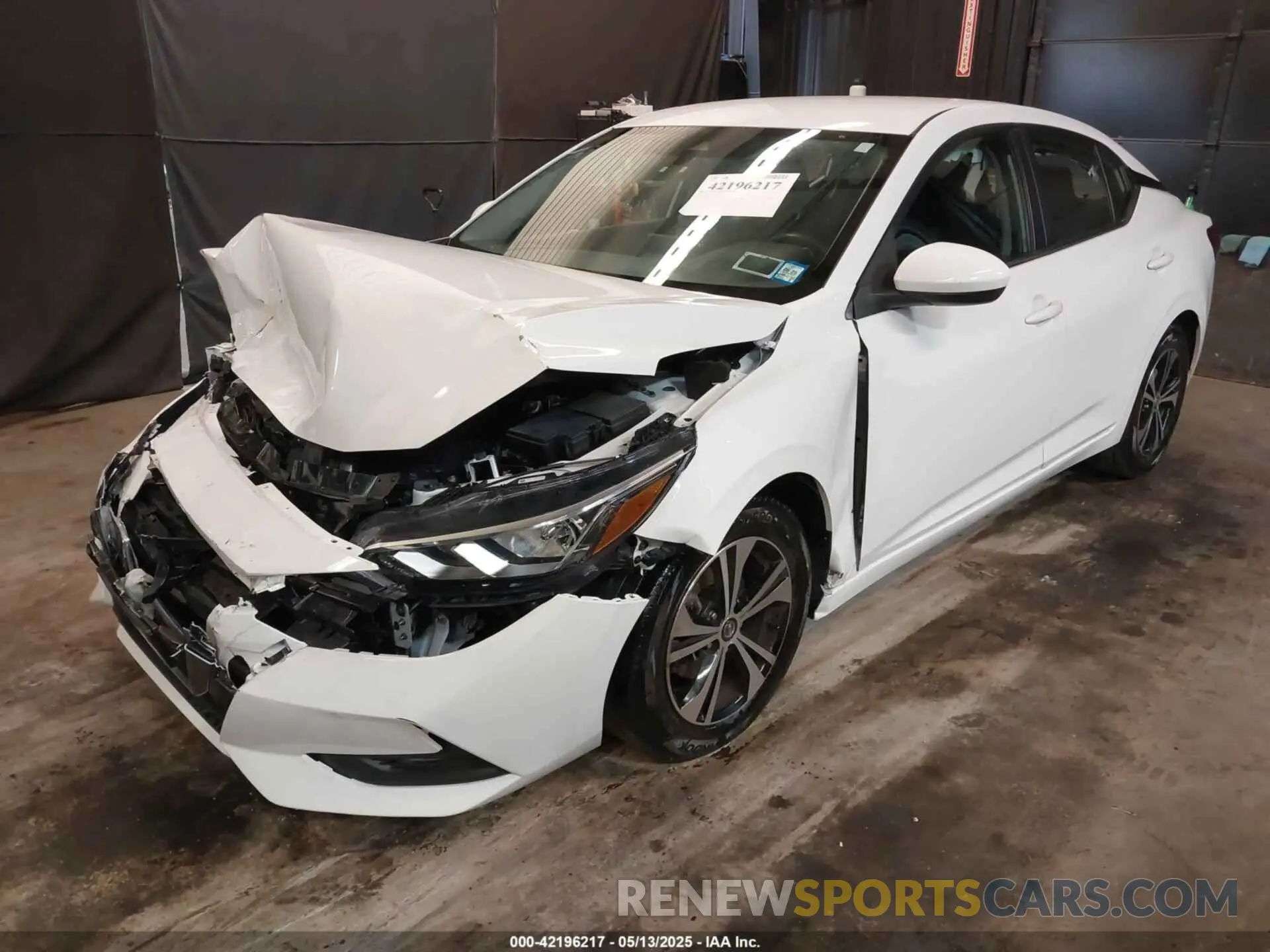 2 Photograph of a damaged car 3N1AB8CV2PY262884 NISSAN SENTRA 2023