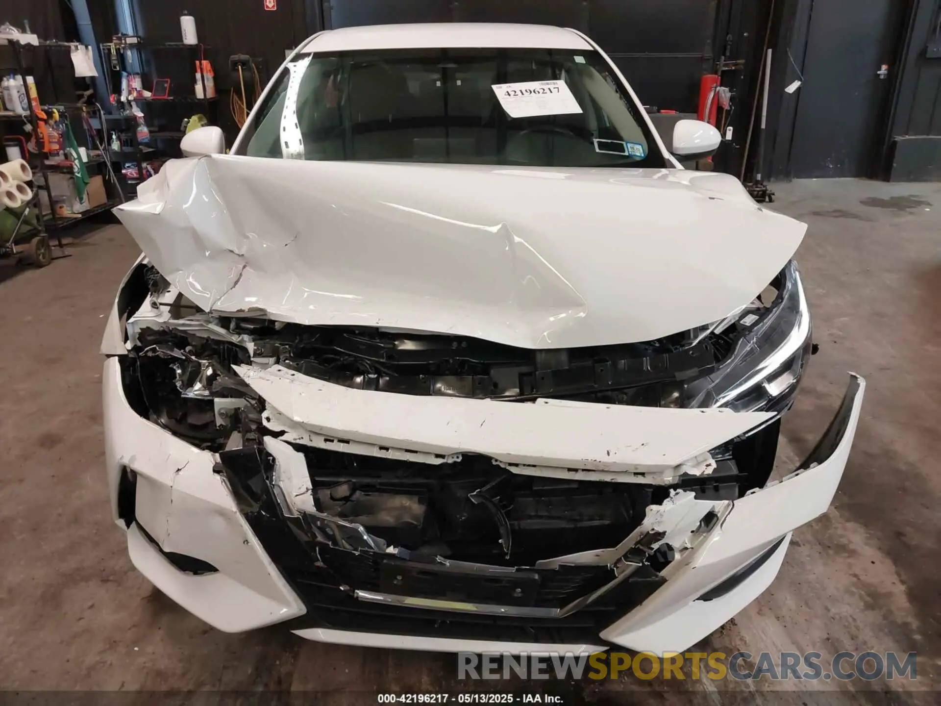 6 Photograph of a damaged car 3N1AB8CV2PY262884 NISSAN SENTRA 2023