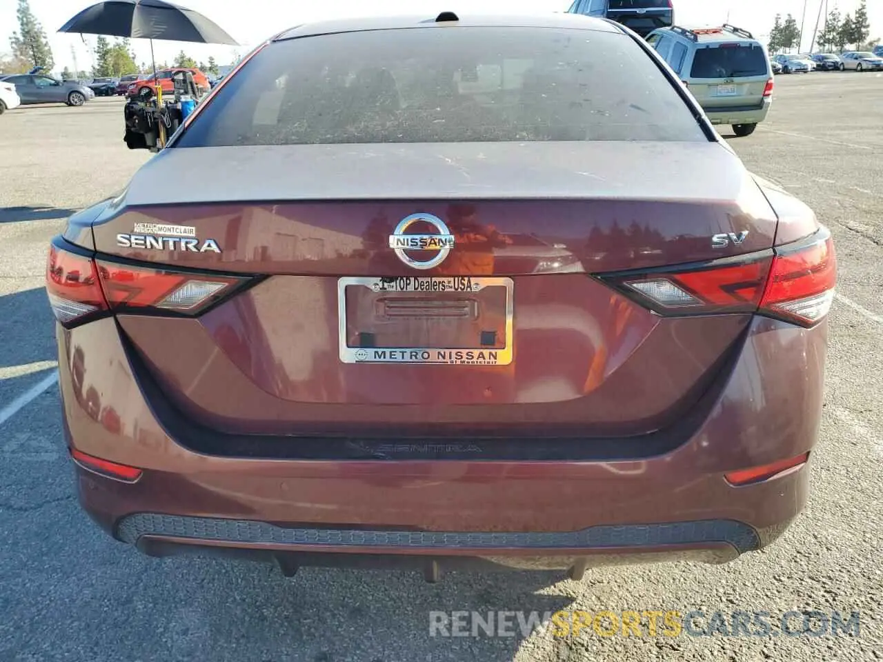 6 Photograph of a damaged car 3N1AB8CV2PY269382 NISSAN SENTRA 2023