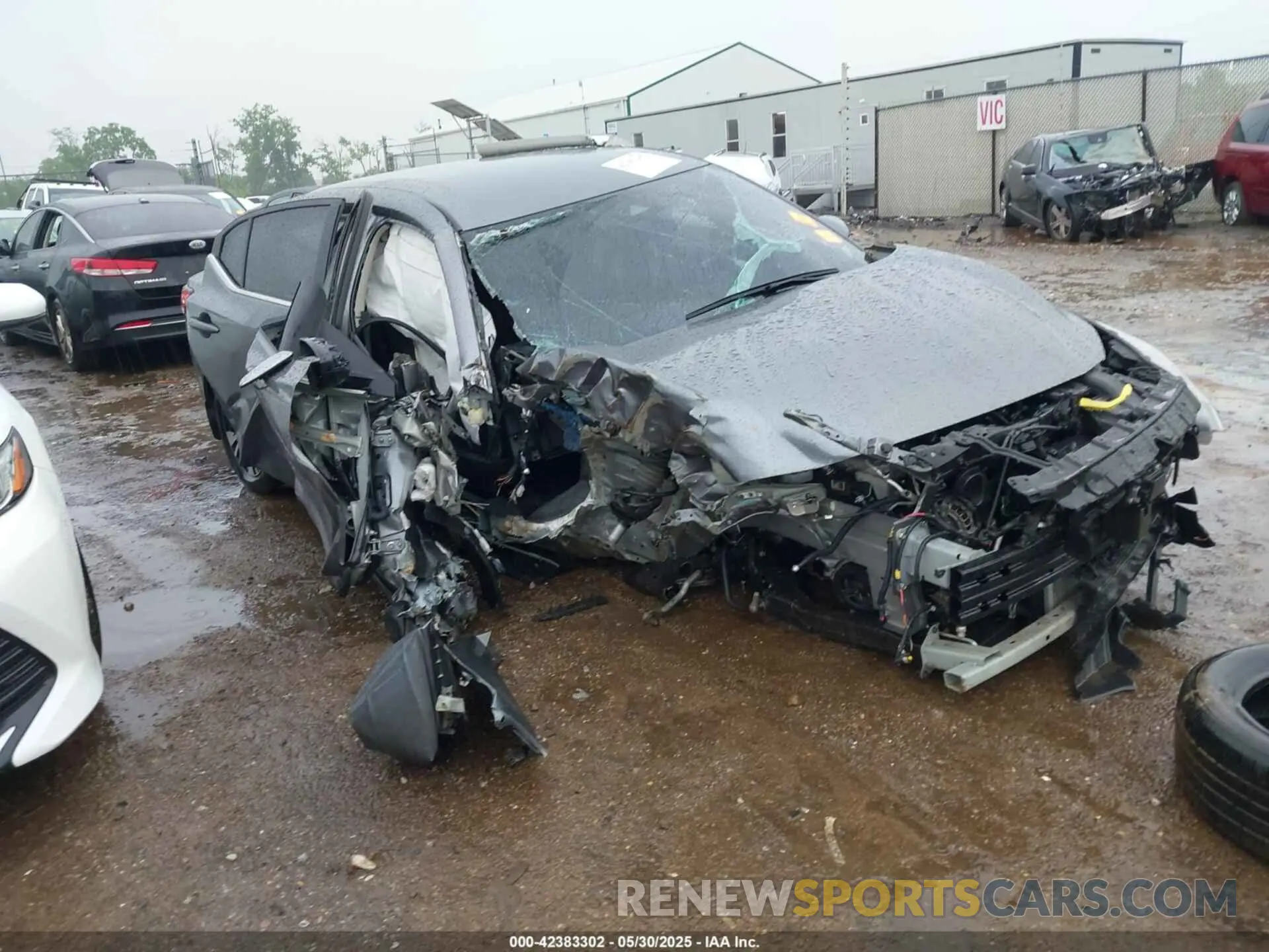 1 Photograph of a damaged car 3N1AB8CV2PY273349 NISSAN SENTRA 2023