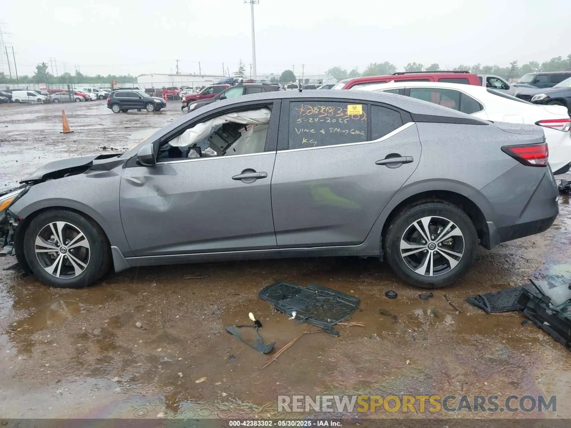 15 Photograph of a damaged car 3N1AB8CV2PY273349 NISSAN SENTRA 2023