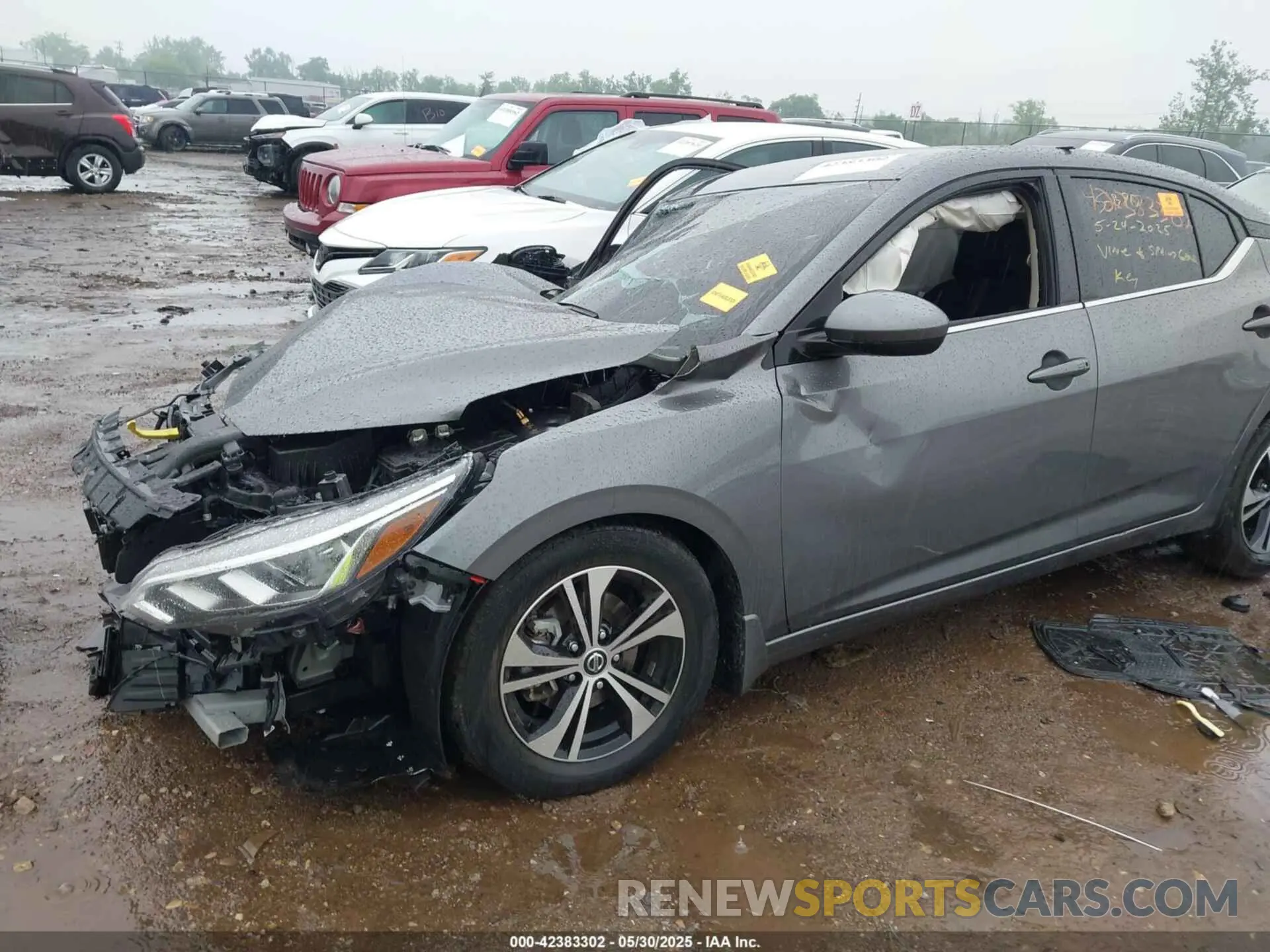 6 Photograph of a damaged car 3N1AB8CV2PY273349 NISSAN SENTRA 2023