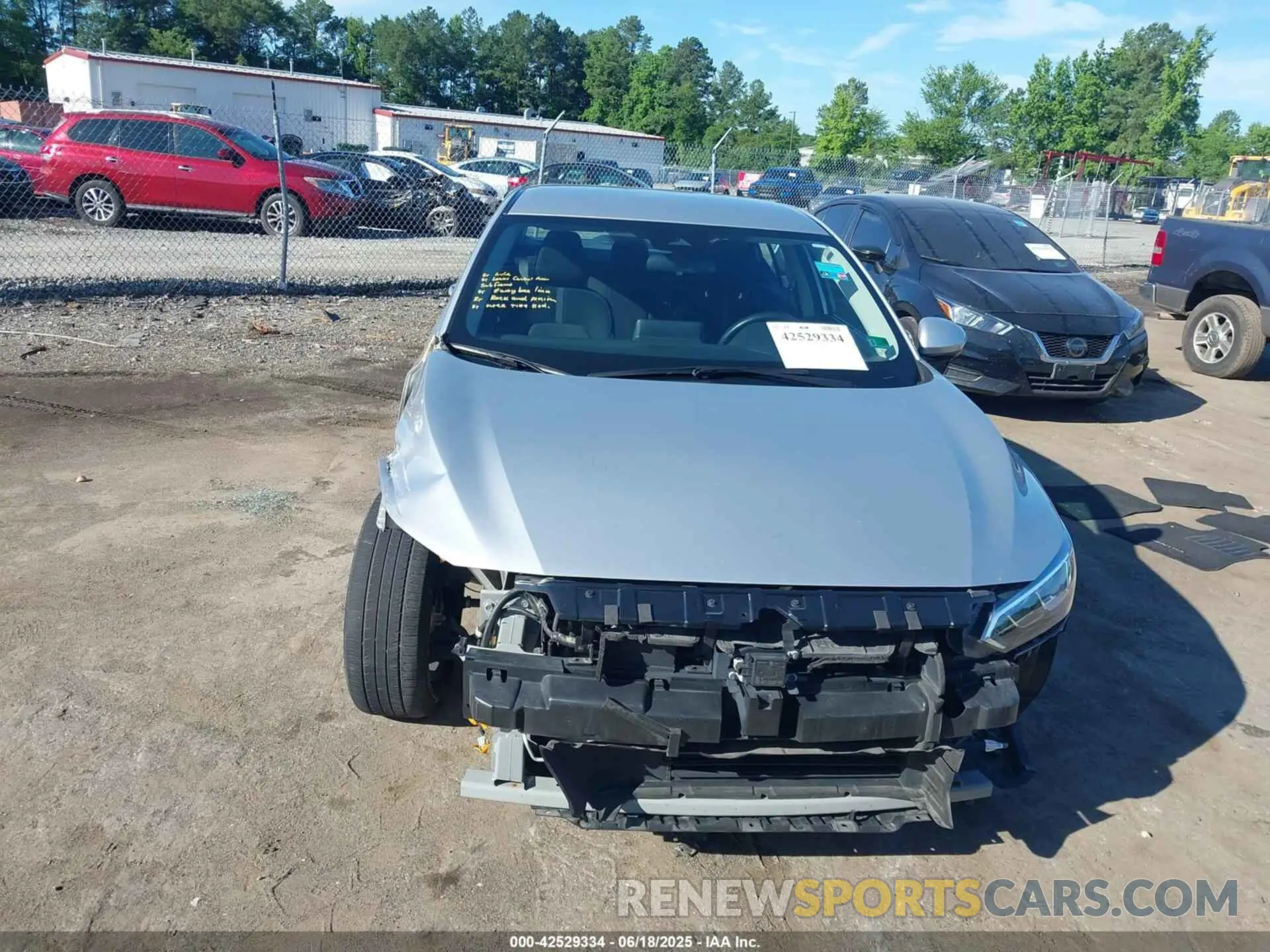 12 Photograph of a damaged car 3N1AB8CV2PY275750 NISSAN SENTRA 2023