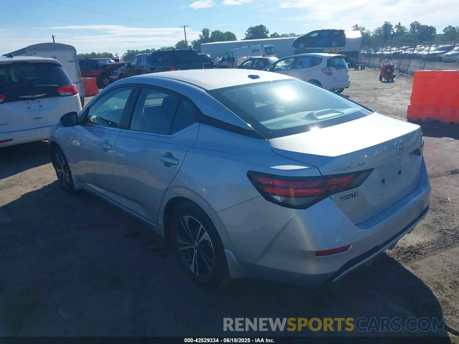 3 Photograph of a damaged car 3N1AB8CV2PY275750 NISSAN SENTRA 2023