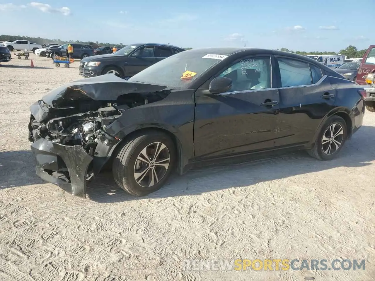 1 Photograph of a damaged car 3N1AB8CV2PY284223 NISSAN SENTRA 2023