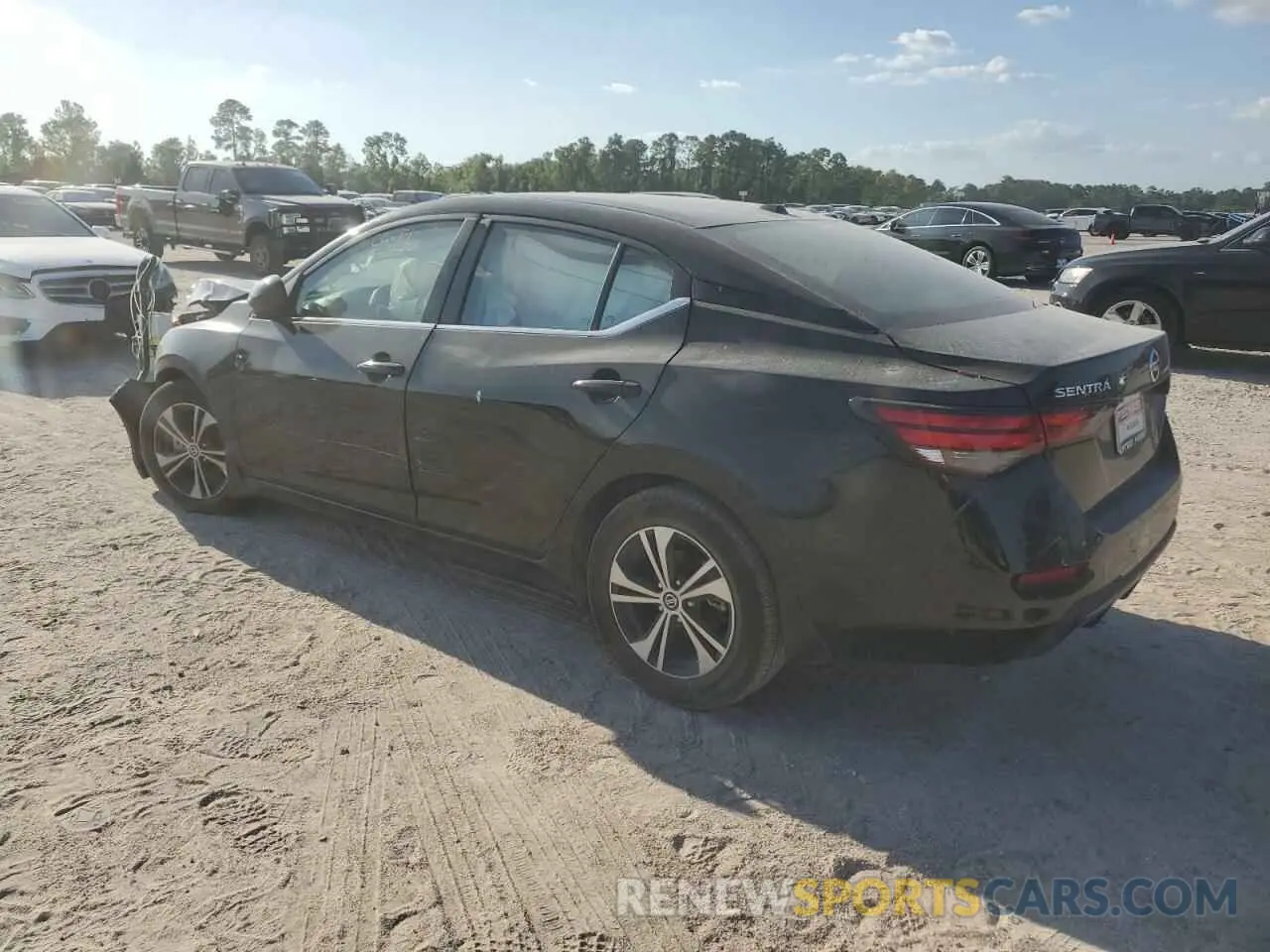 2 Photograph of a damaged car 3N1AB8CV2PY284223 NISSAN SENTRA 2023