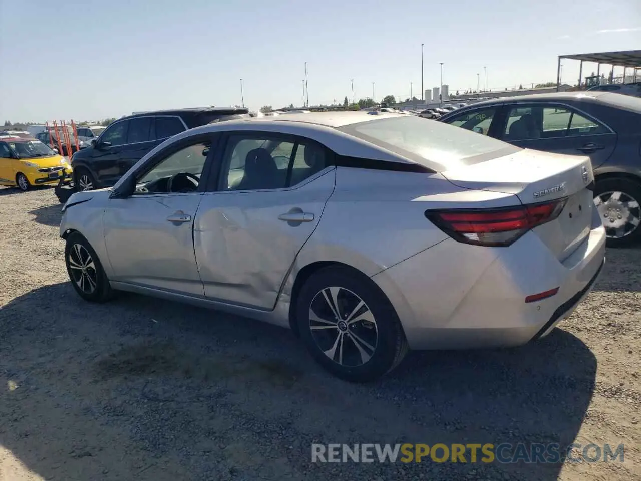2 Photograph of a damaged car 3N1AB8CV2PY296680 NISSAN SENTRA 2023
