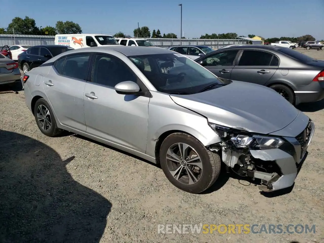 4 Photograph of a damaged car 3N1AB8CV2PY296680 NISSAN SENTRA 2023
