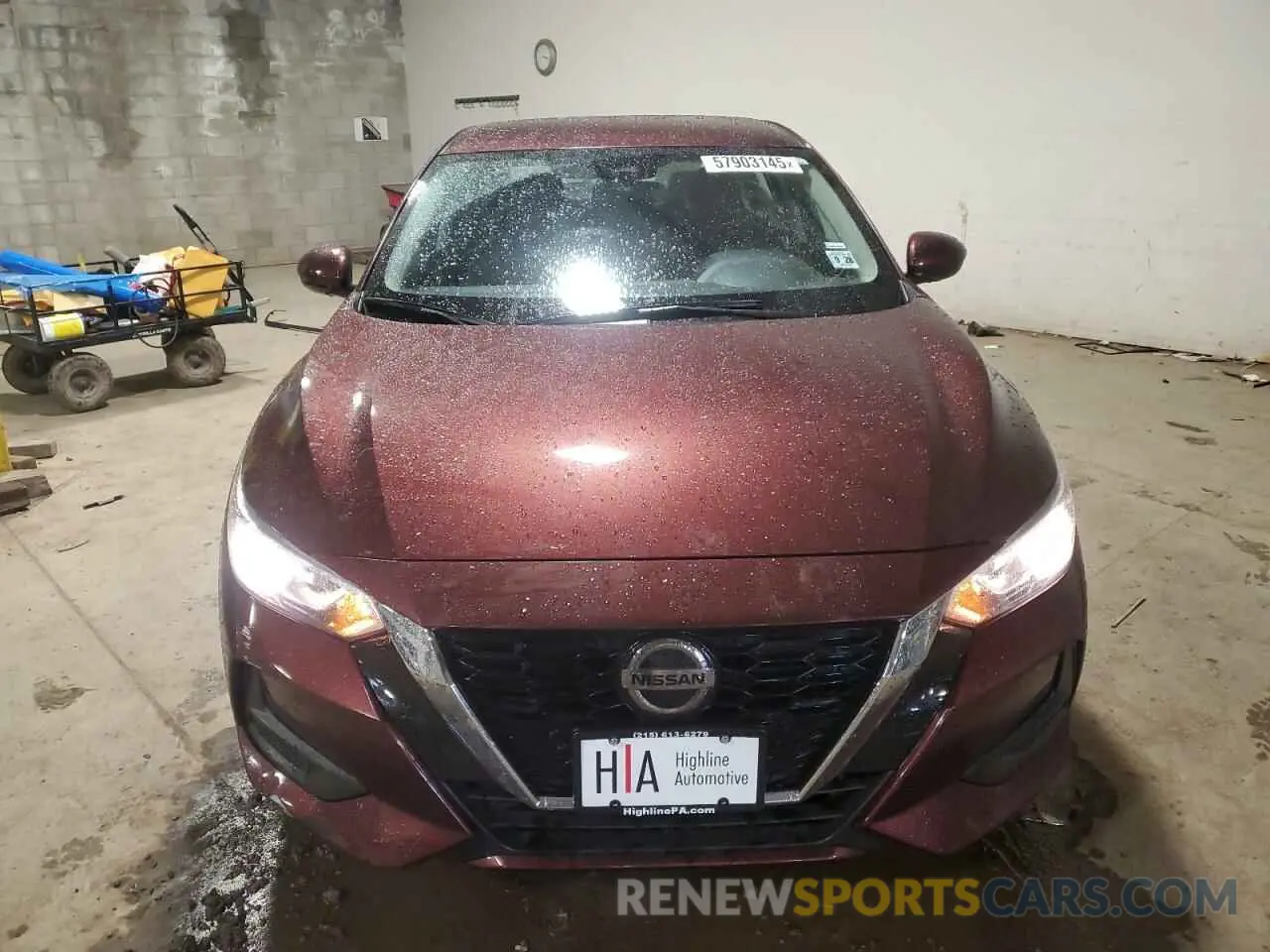 5 Photograph of a damaged car 3N1AB8CV2PY311260 NISSAN SENTRA 2023