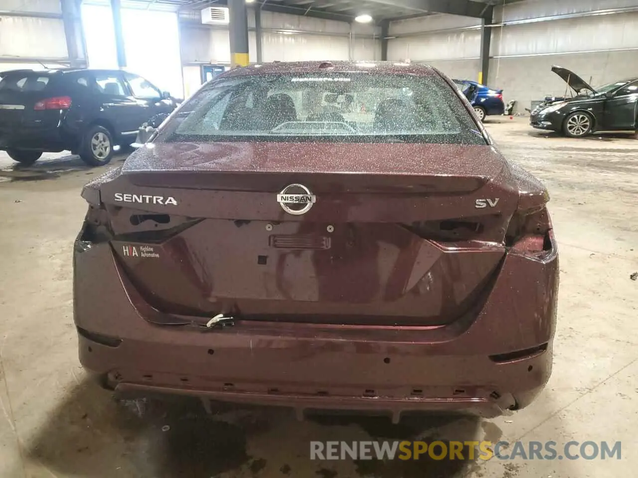 6 Photograph of a damaged car 3N1AB8CV2PY311260 NISSAN SENTRA 2023