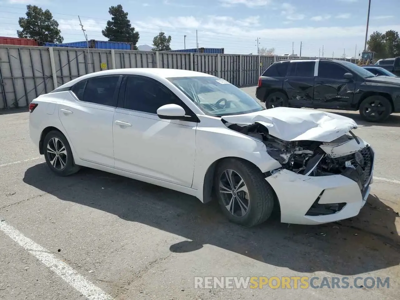 4 Photograph of a damaged car 3N1AB8CV2PY311811 NISSAN SENTRA 2023